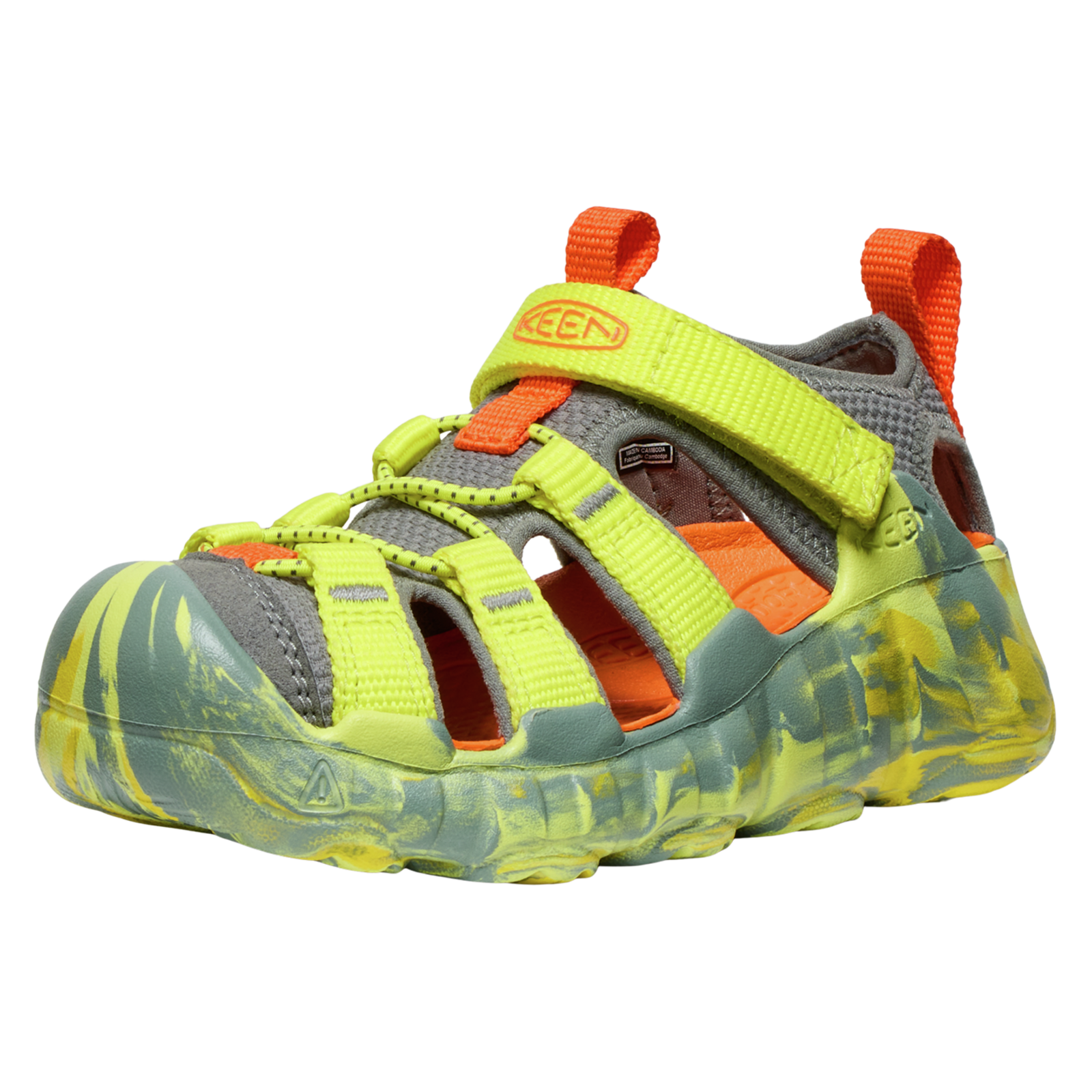 KEEN Kids C Hyperport H2 Trekkingsandalen, gelb, Grösse: 24