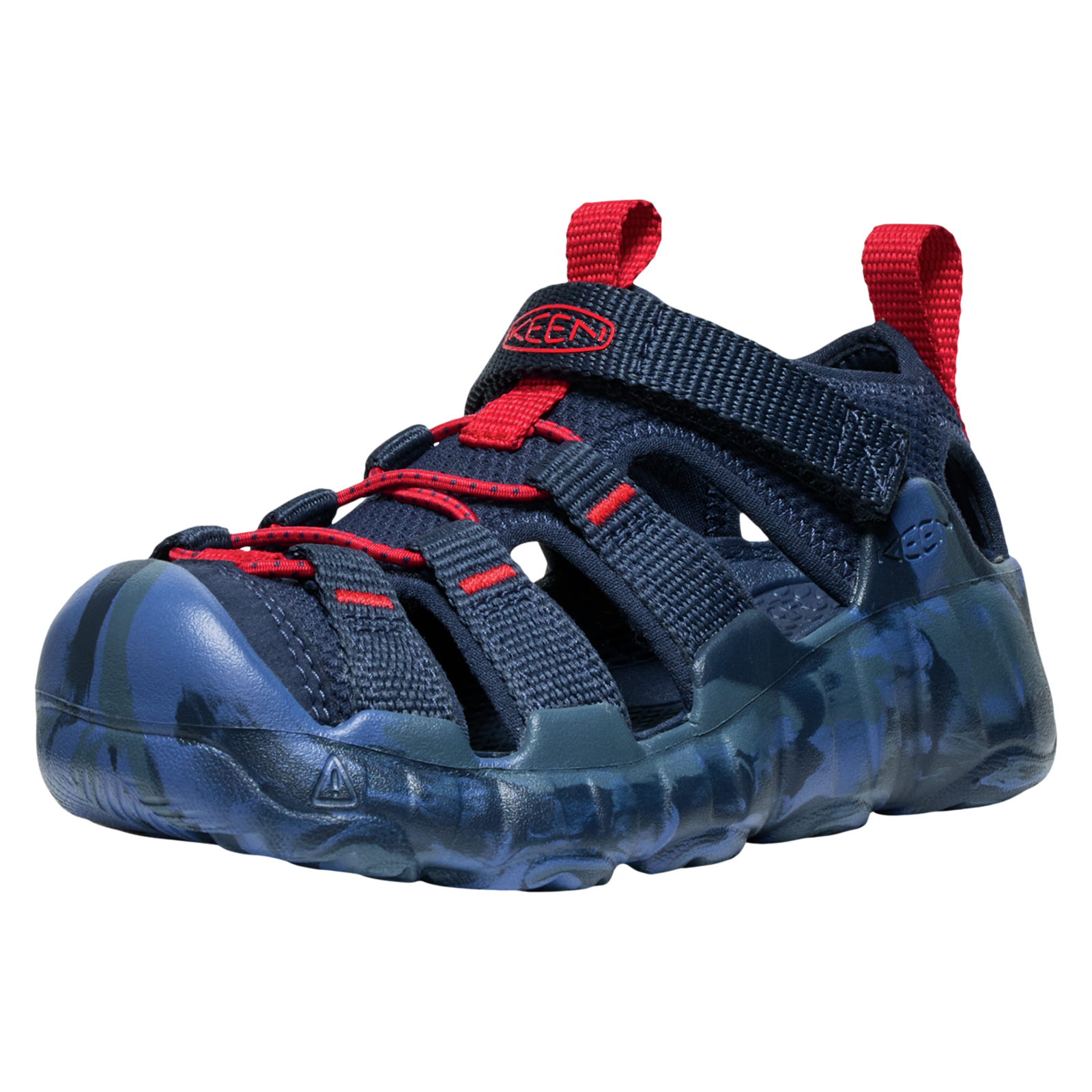 KEEN Kids C Hyperport H2 Trekkingsandalen, blau, Grösse: 24