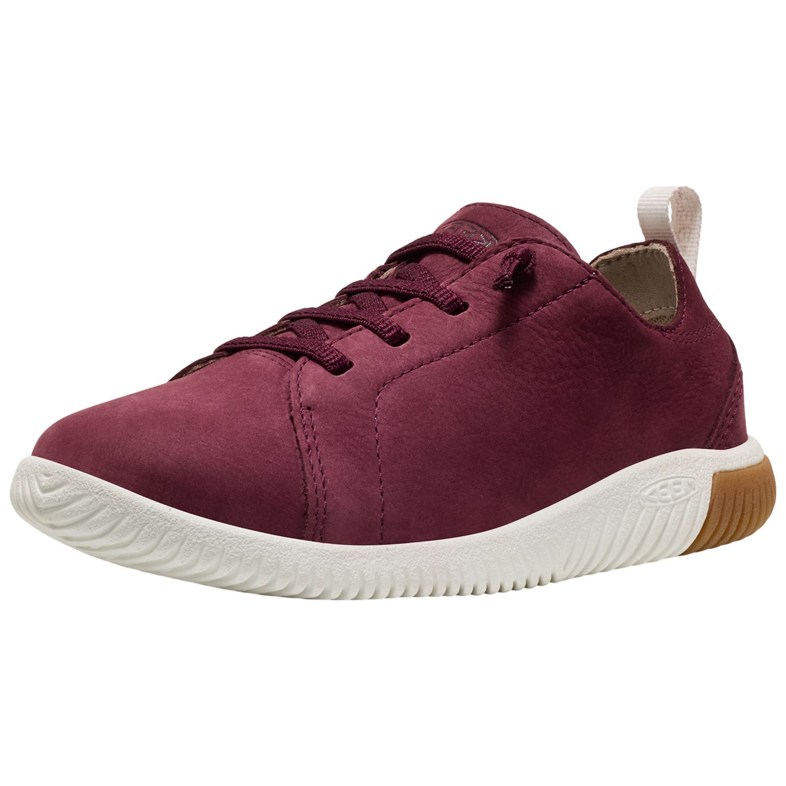 KEEN Kids Y KNX Lace Freizeitschuhe, rot, Grösse: 32.5