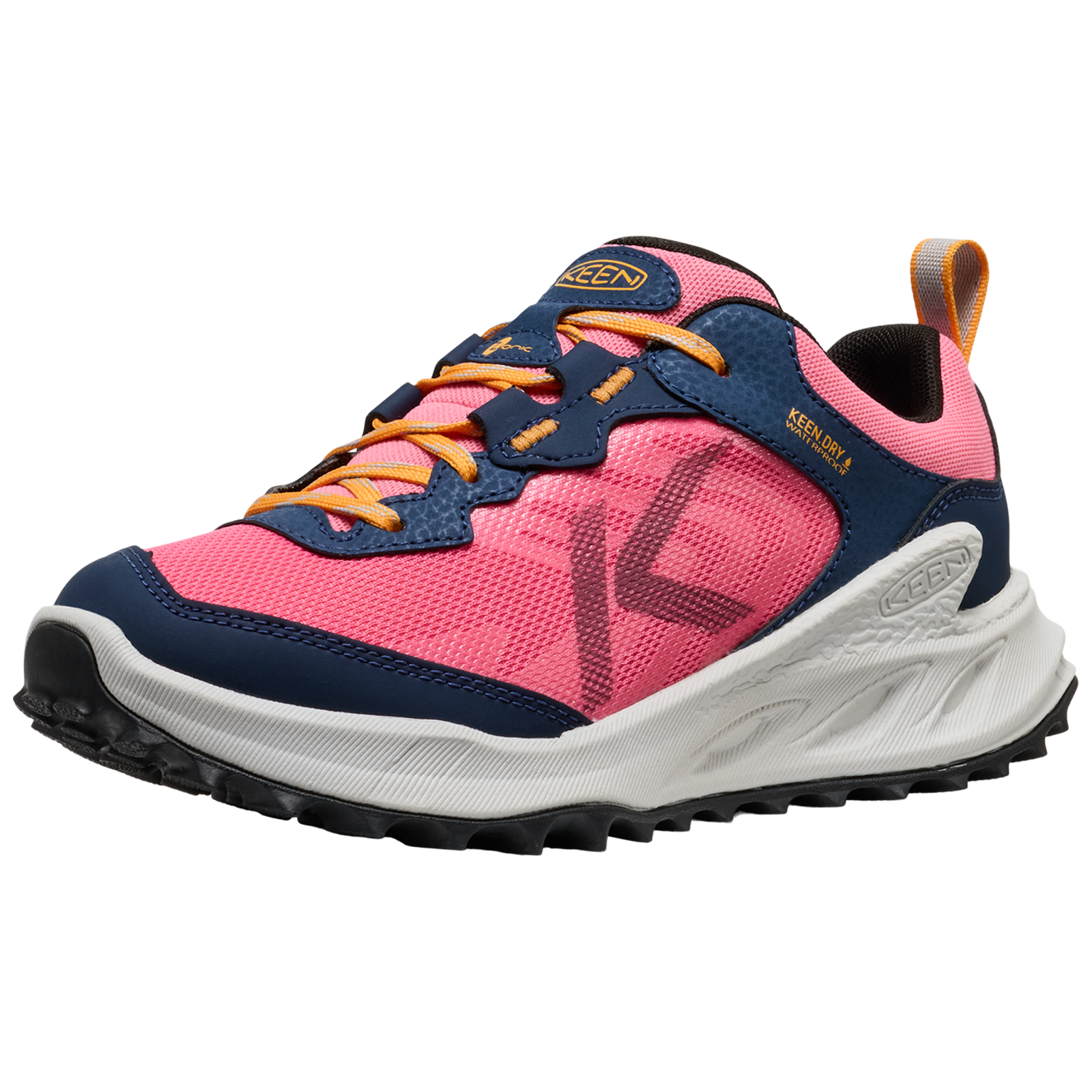 KEEN Kids Y Zionic WP Multifunktionsschuhe, pink, Grösse: 32.5