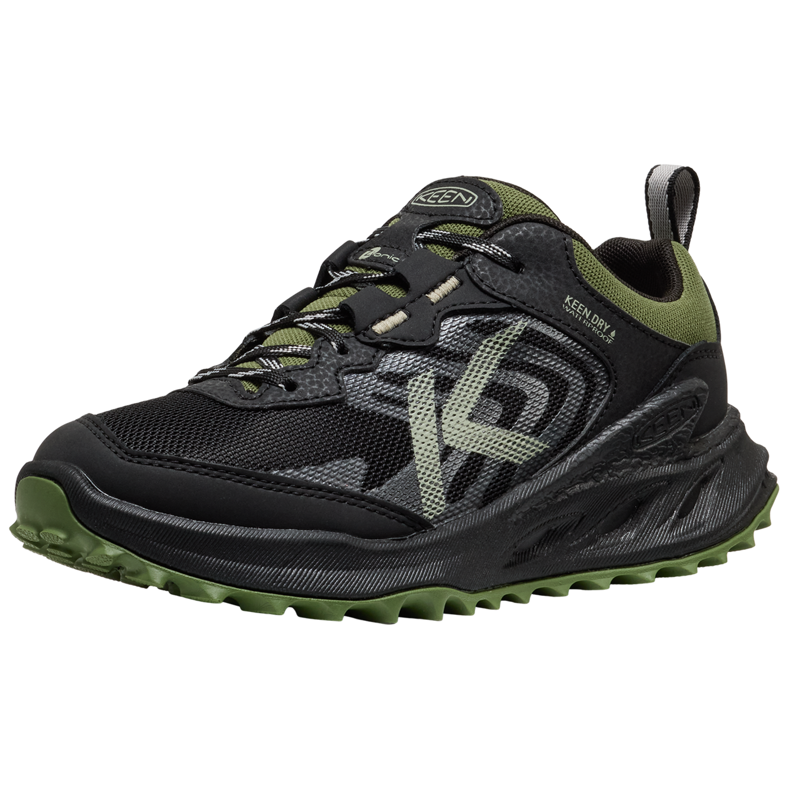 KEEN Kids Y Zionic WP Multifunktionsschuhe, schwarz, Grösse: 34