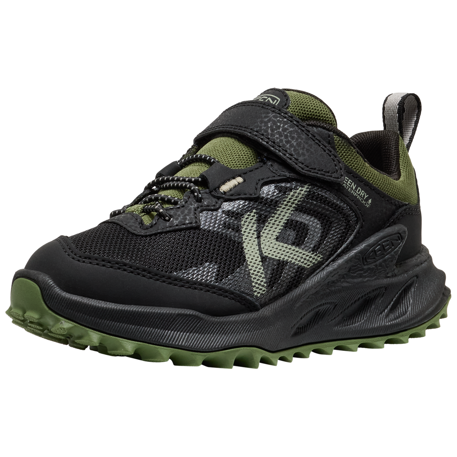 KEEN Kids C Zionic WP Multifunktionsschuhe, schwarz, Grösse: 24
