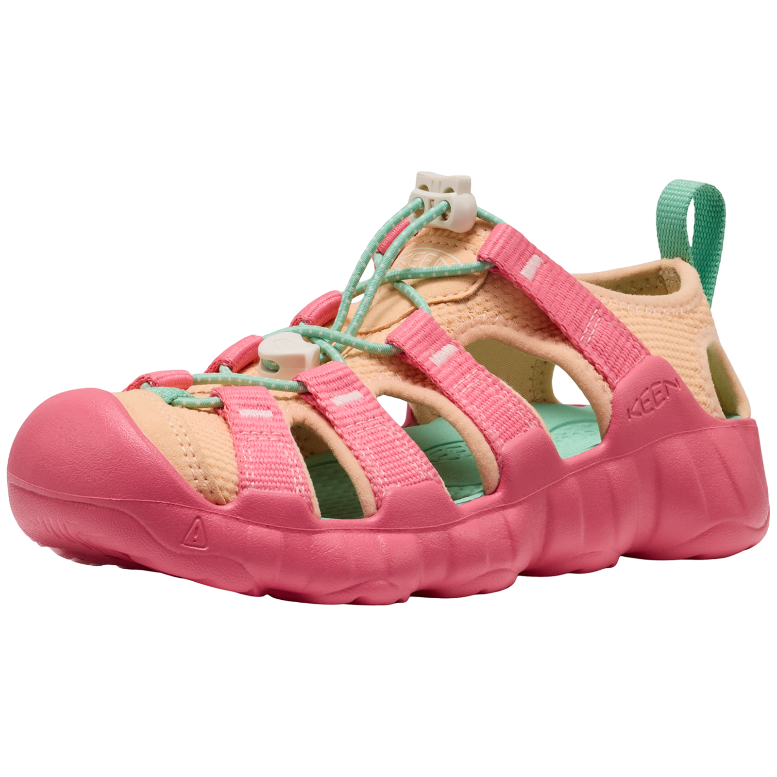 KEEN Kids Y Hyperport H2 Trekkingsandalen, pink, Grösse: 32.5