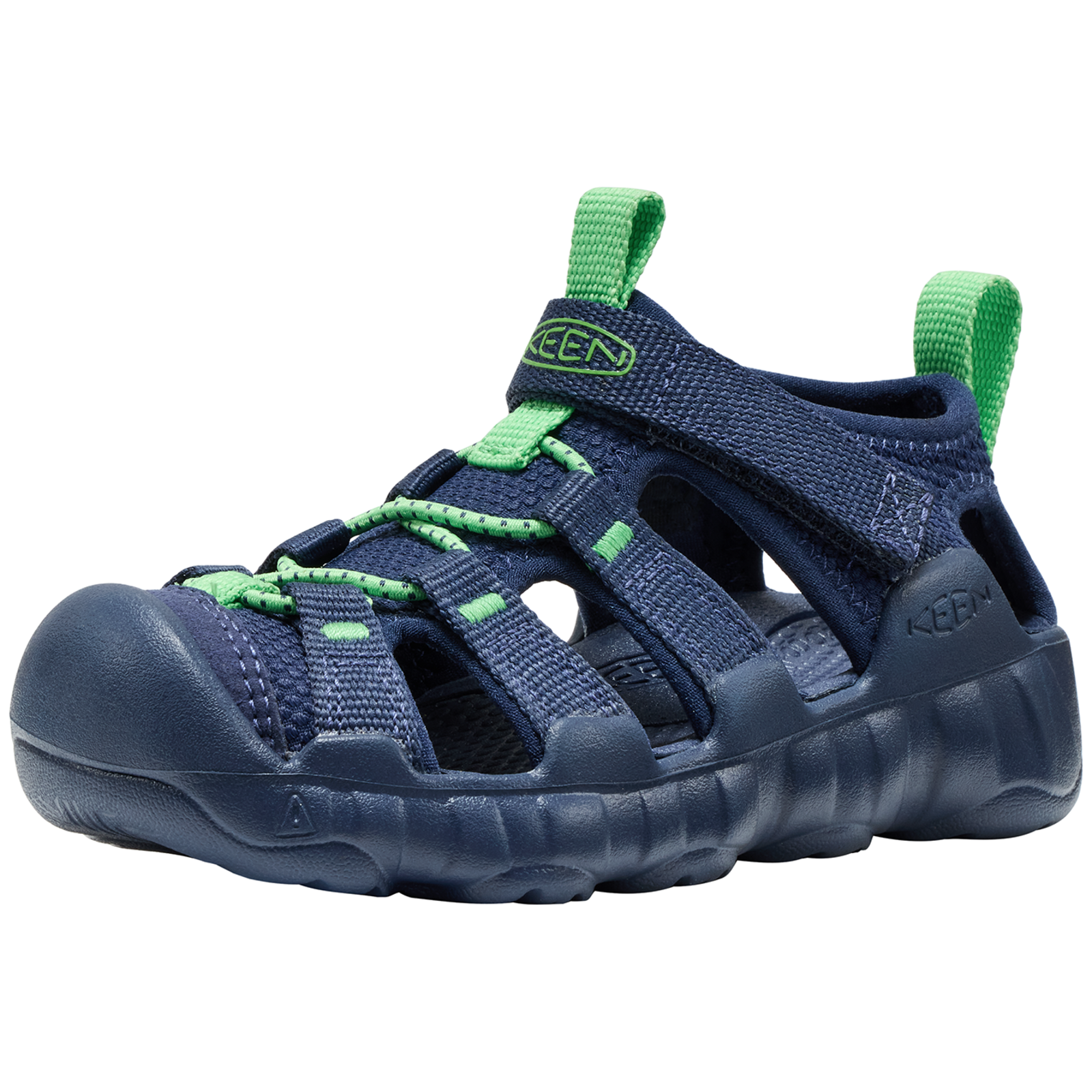 KEEN Kids C Hyperport H2 Trekkingsandalen, blau, Grösse: 24