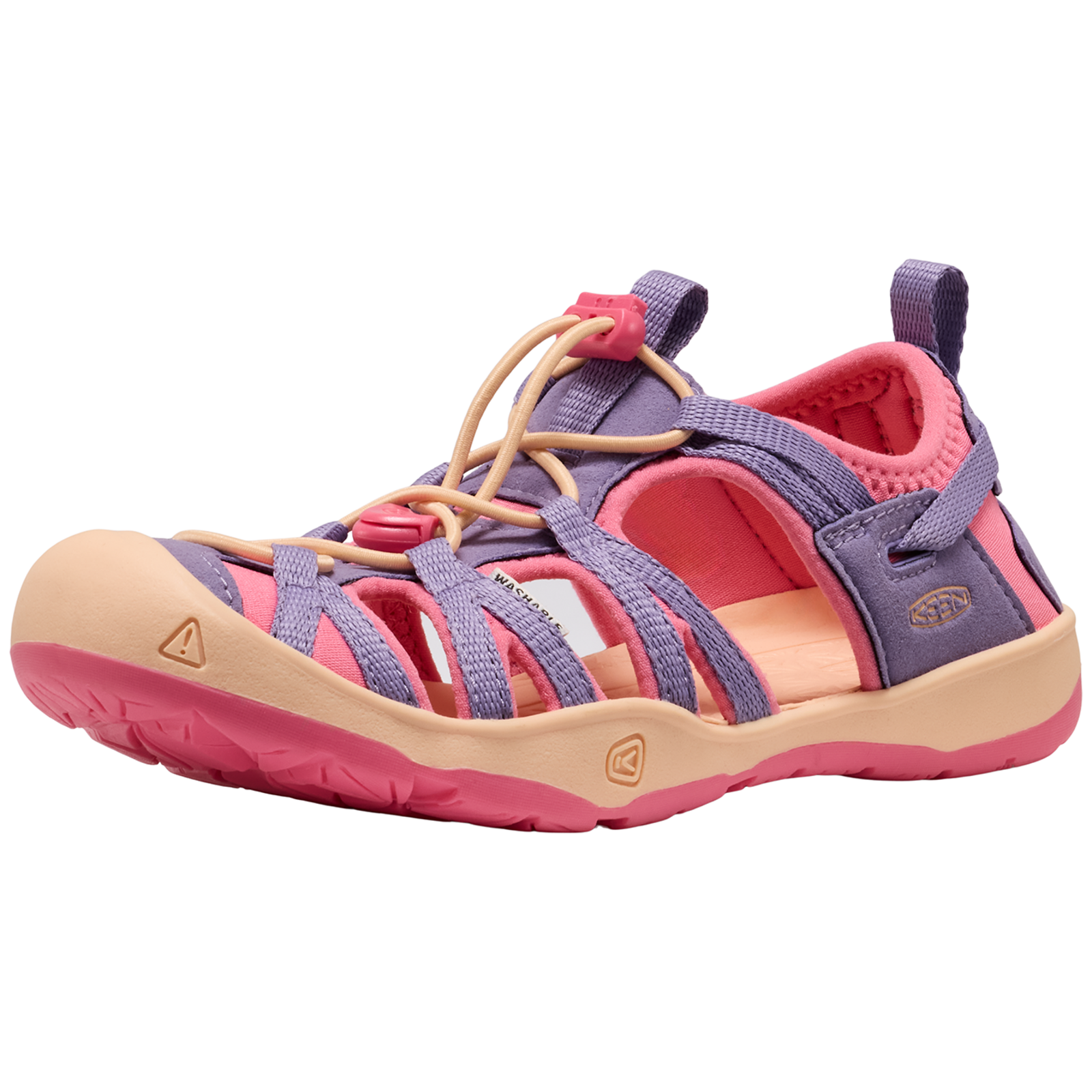 KEEN Kids Y Moxie Sandal Trekkingsandalen, pink, Grösse: 32.5