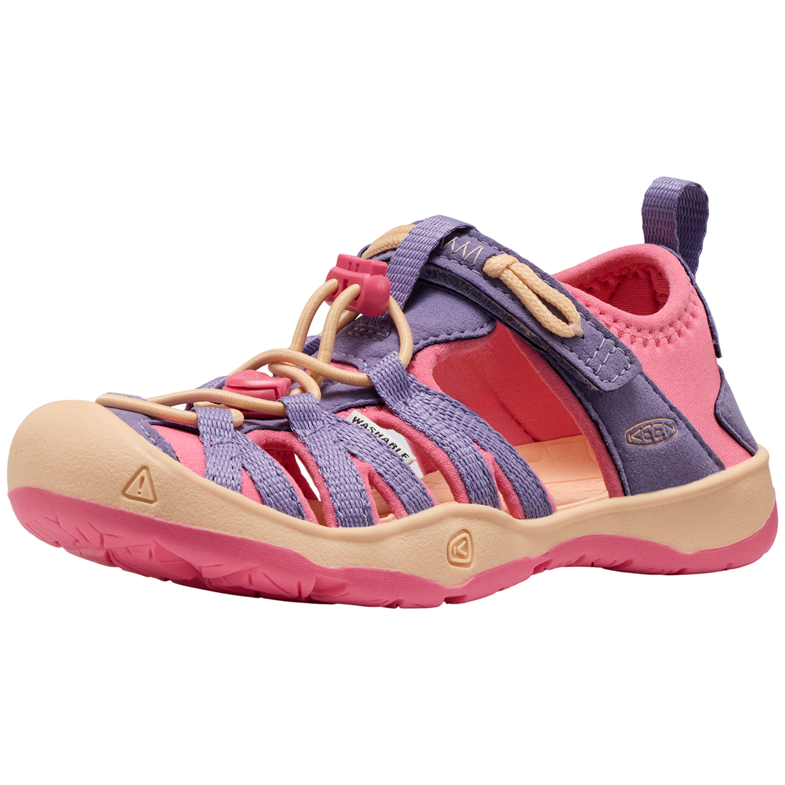 KEEN Kids C Moxie Sandal Trekkingsandalen, mehrfarbig, Grösse: 24