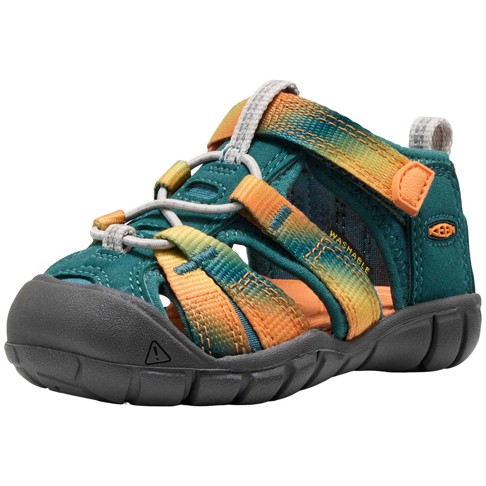 KEEN Kids T Seacamp II CNX Trekkingsandalen, mehrfarbig, Grösse: 23