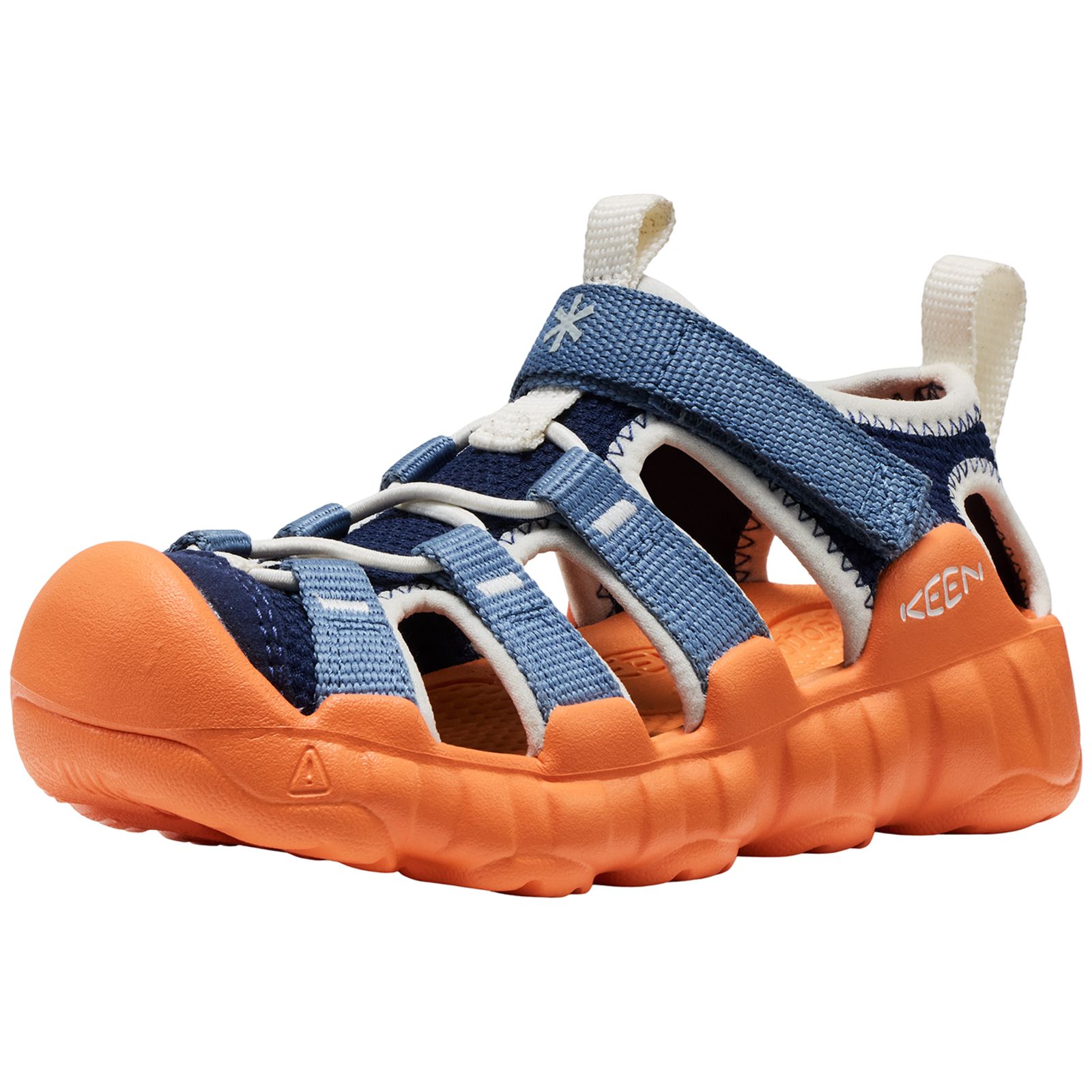 KEEN Kids C Hyperport H2 x Snow Peak Trekkingsandalen, orange, Grösse: 24