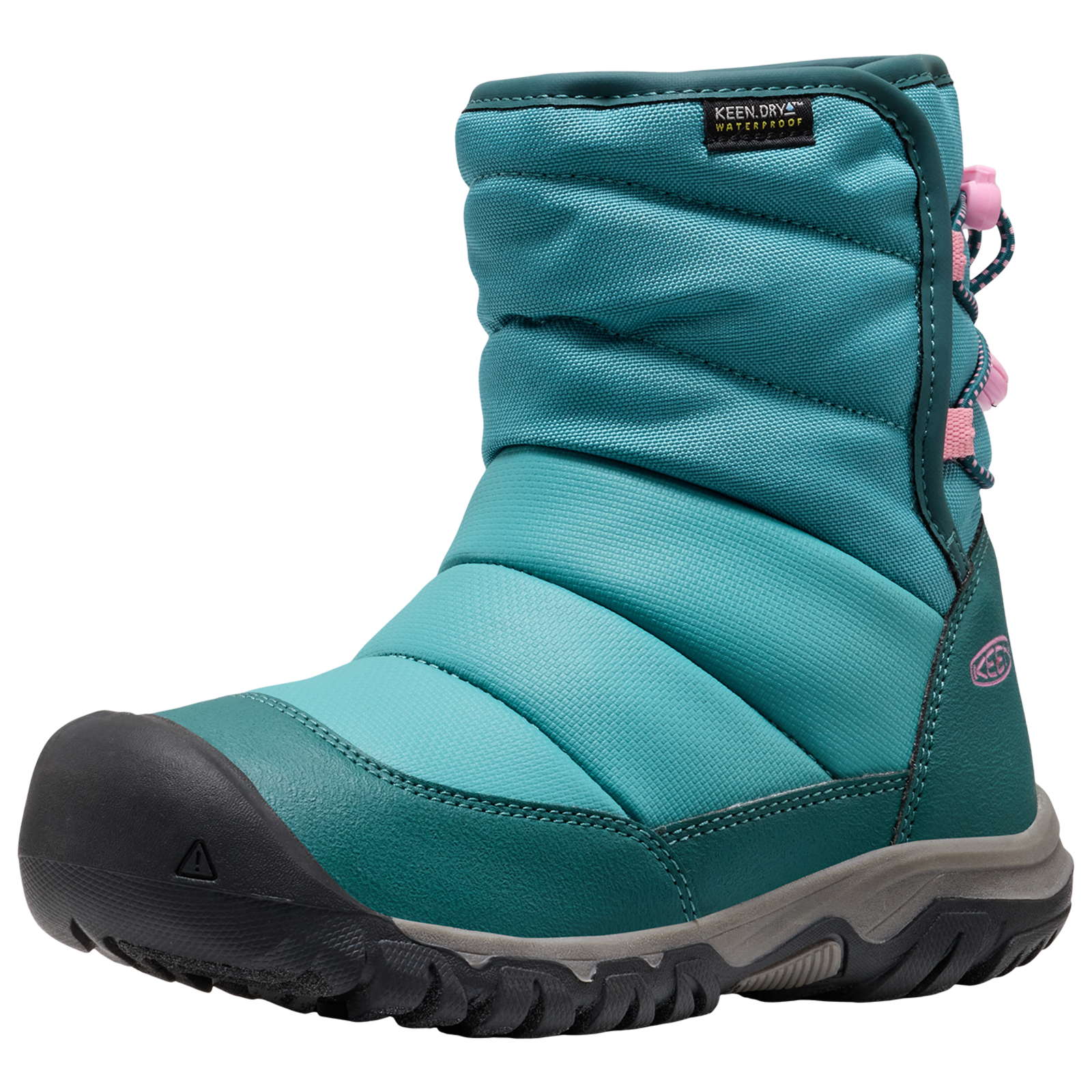 KEEN Kids Y Puffrider WP Winterschuhe, blau, Grösse: 32.5