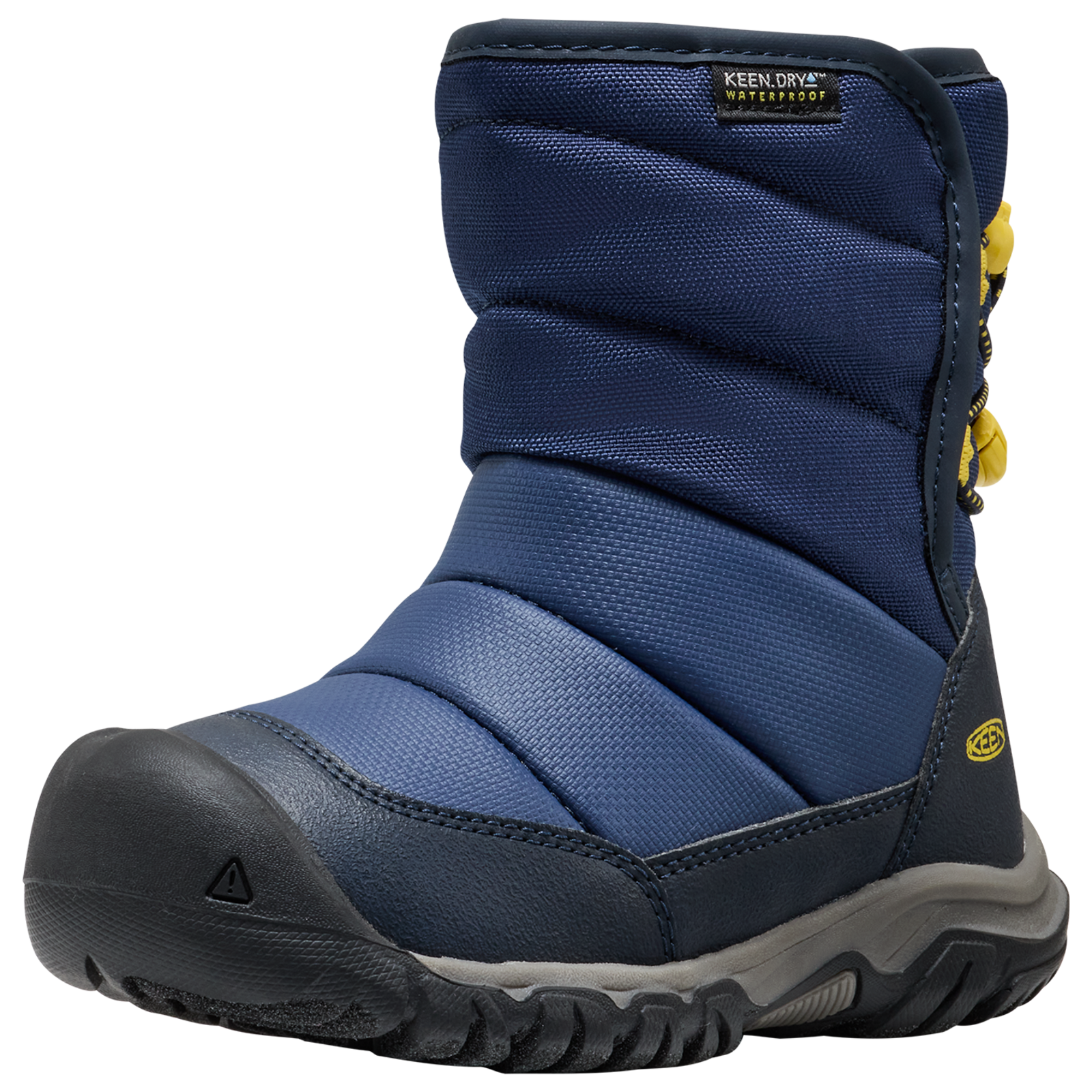 KEEN Kids C Puffrider WP Winterschuhe, blau, Grösse: 24