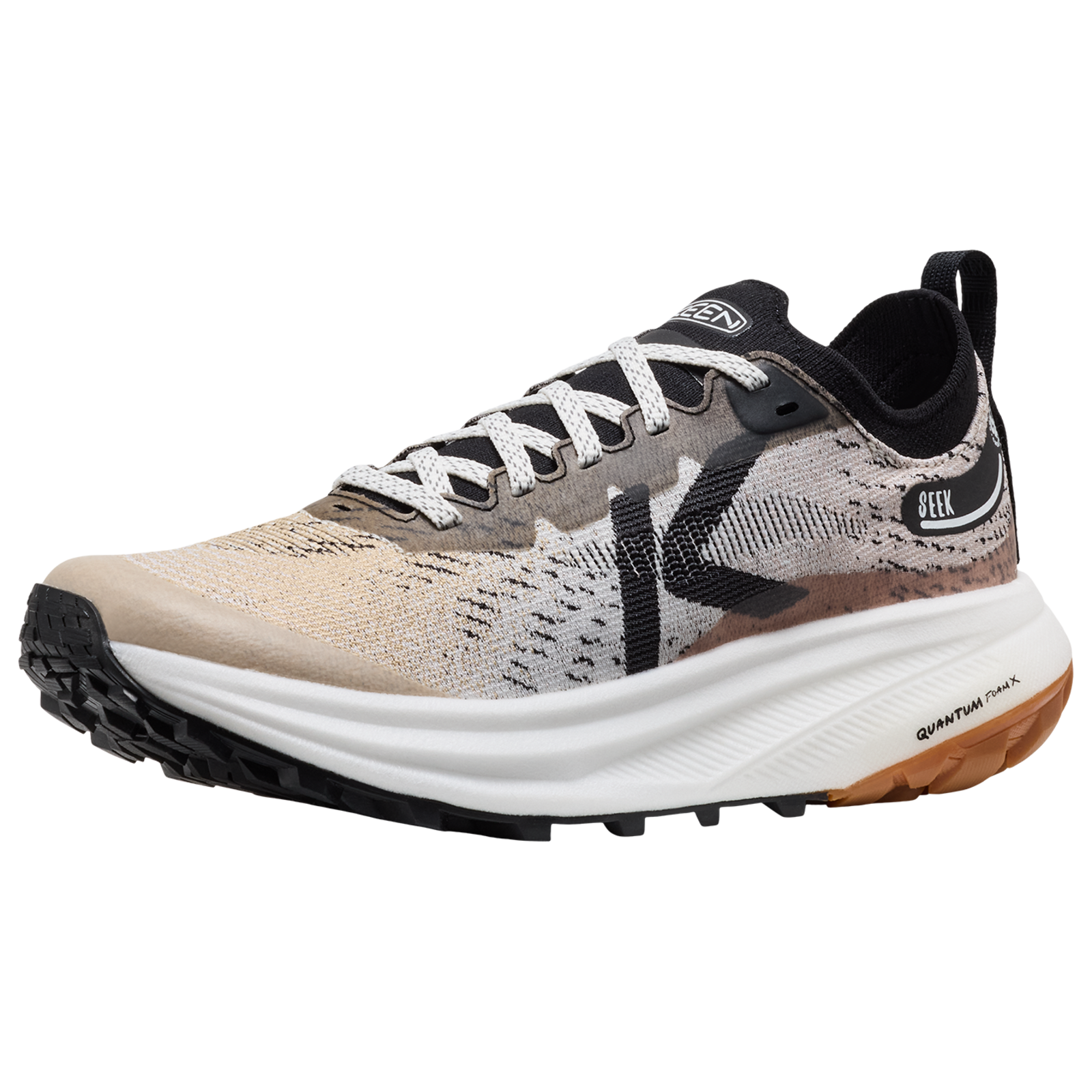 KEEN W Seek Trailrunningschuhe Damen, beige, Grösse: 37