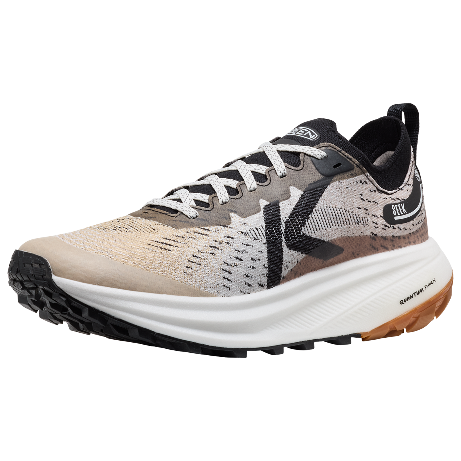 KEEN M Seek Trailrunningschuhe Herren, beige, Grösse: 40.5