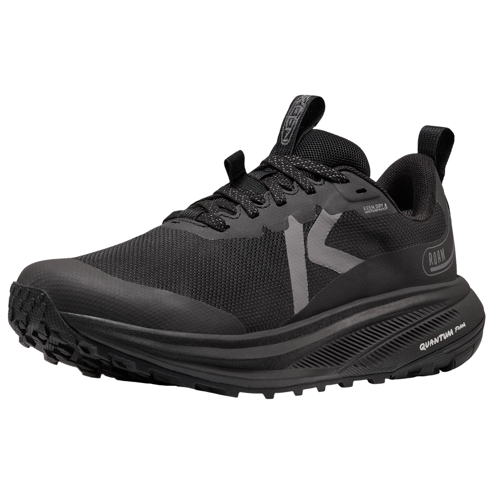 KEEN W Roam WP Trailrunningschuhe Damen, schwarz, Grösse: 37