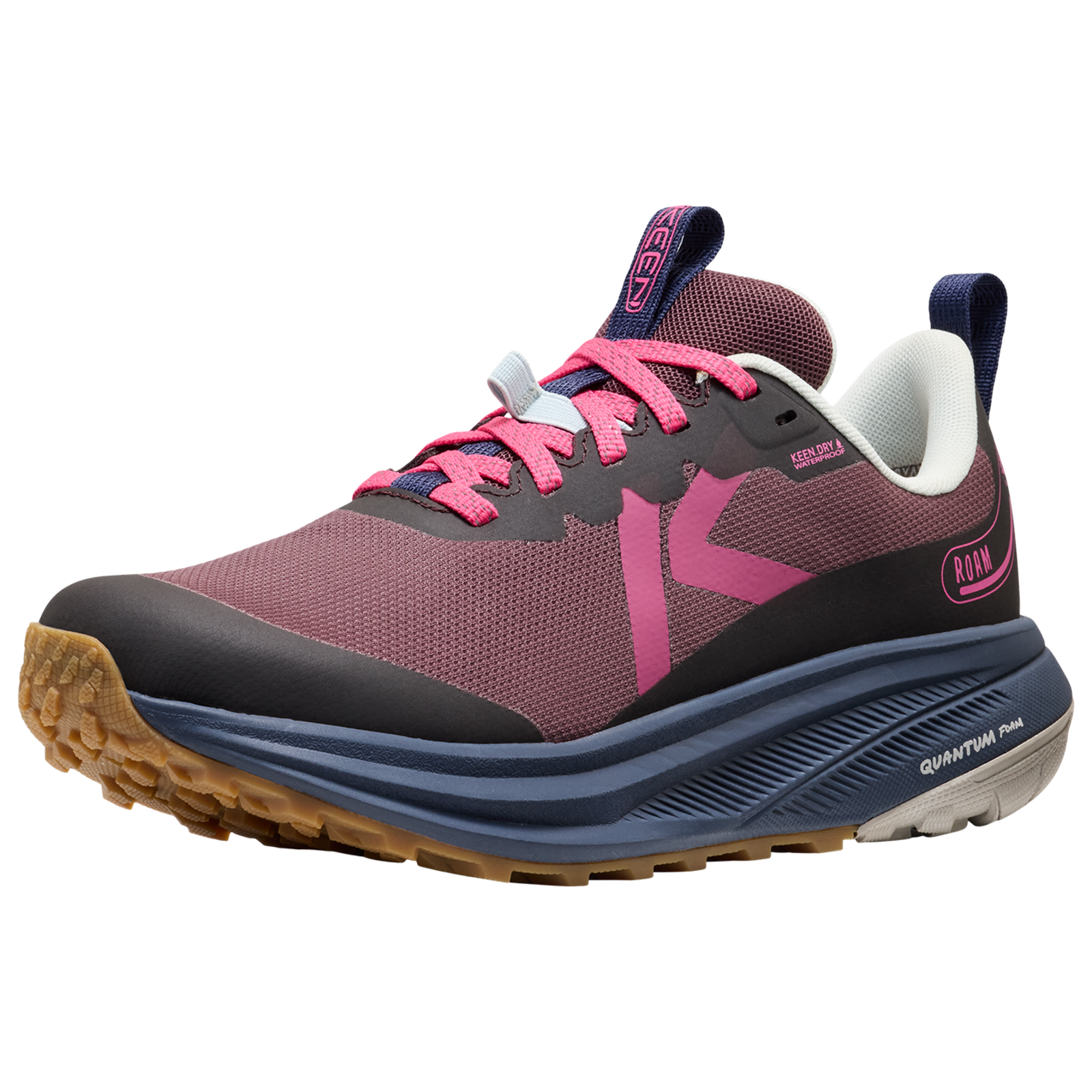 KEEN W Roam WP Trailrunningschuhe Damen, pink, Grösse: 37