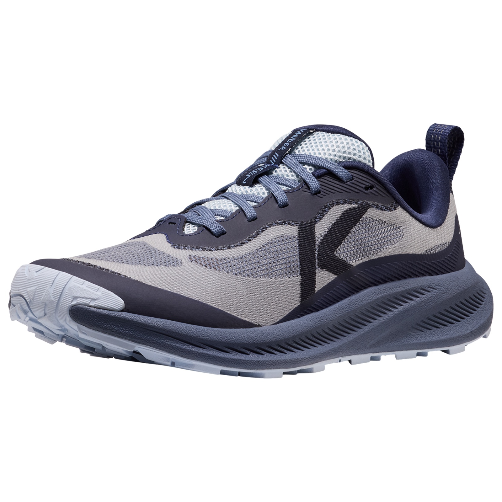 KEEN W Wander Trailrunningschuhe Damen, blau, Grösse: 37