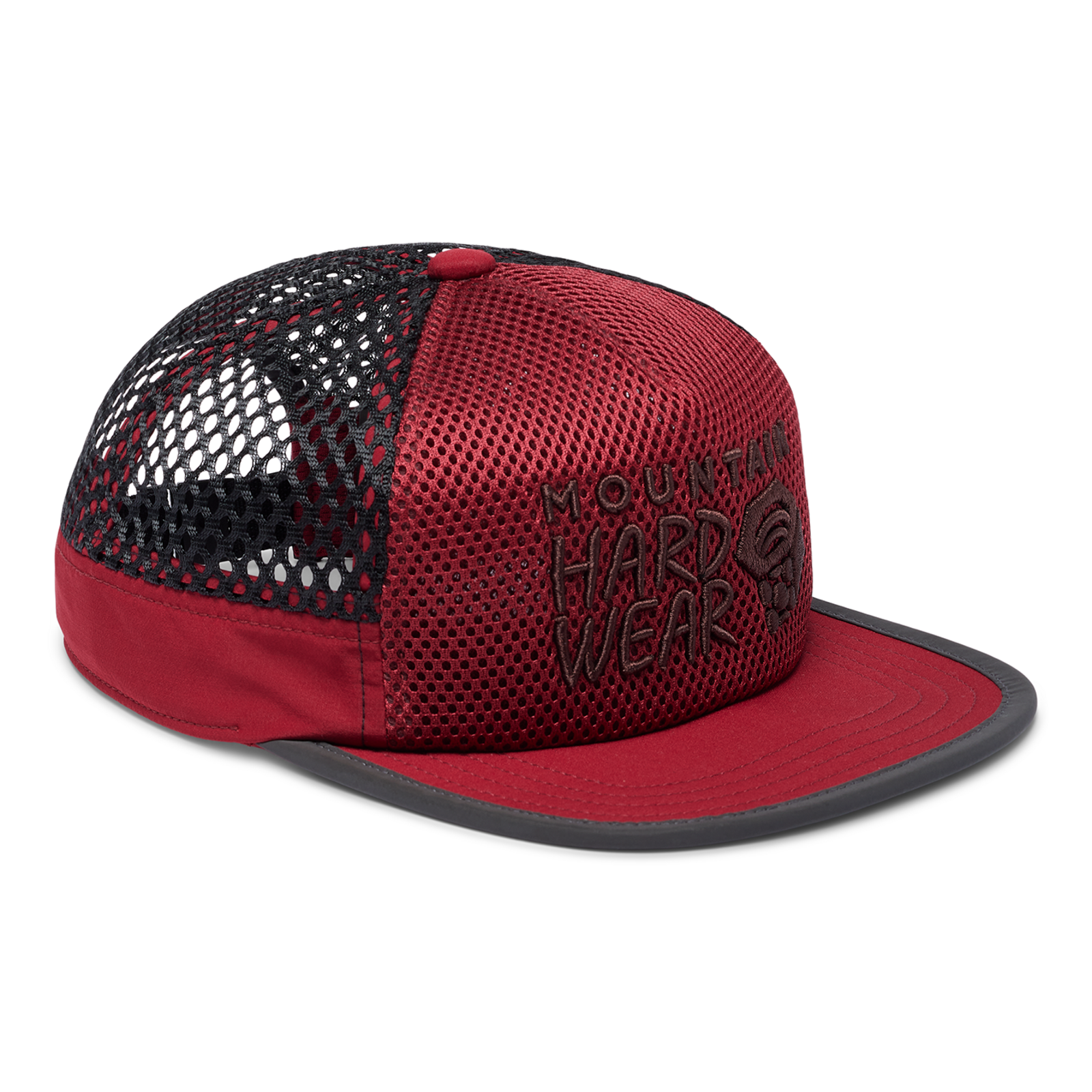 Mountain Hardwear MHW Trailseeker Trucker Cap für Damen und Herren, rot, Grösse: one size