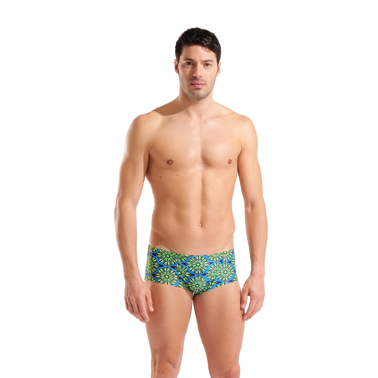 Arena M Arena Floral Swim Low Waist Short Swim Low Waist Short Herren, , Grösse: D 8