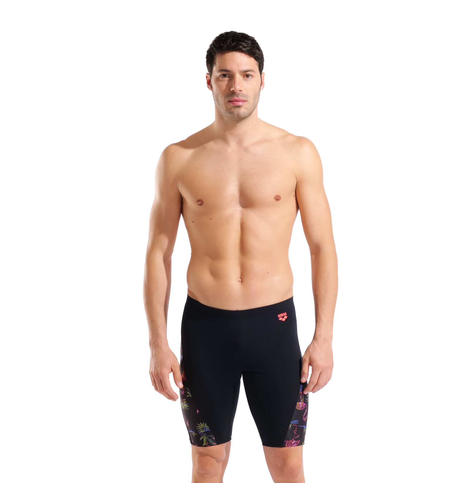 Image of Arena M Arena Flamingo Swim Jammer Herren, schwarz, Grösse: D 2