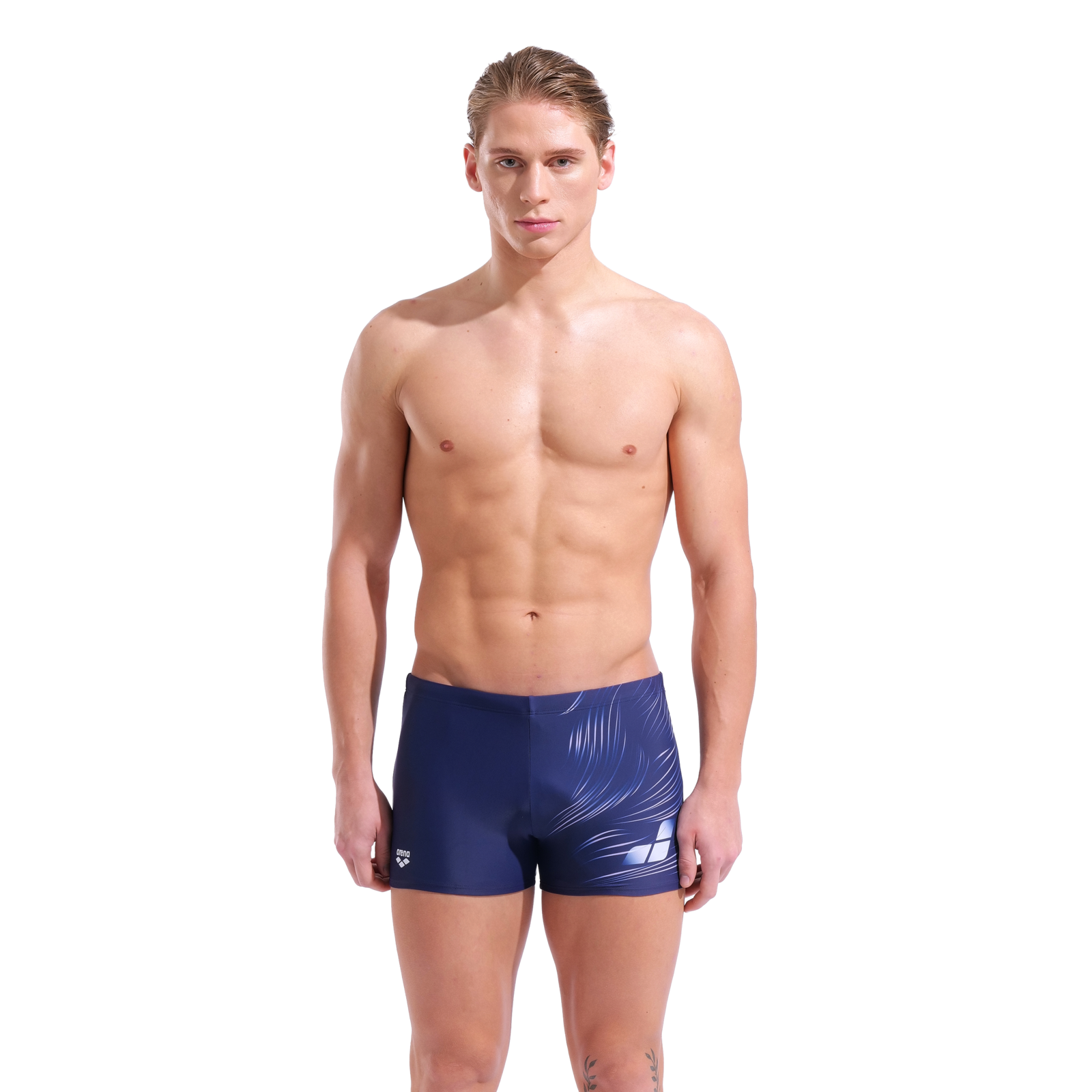 Arena M Arena Foliage Swim Short Swim Short Herren, , Grösse: D 4
