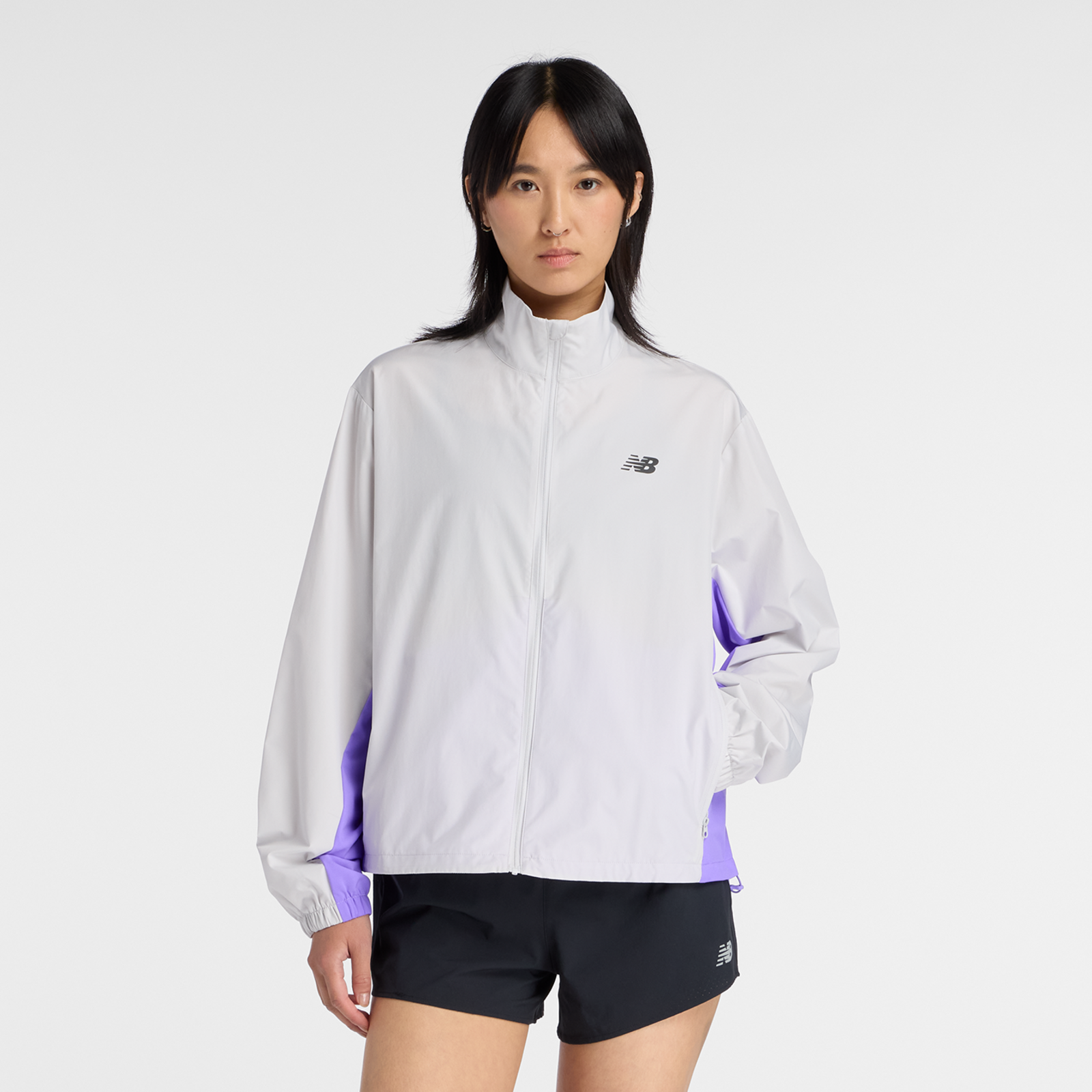 New Balance W Fast Days Jacket  Damen, grey matter, Grösse: M