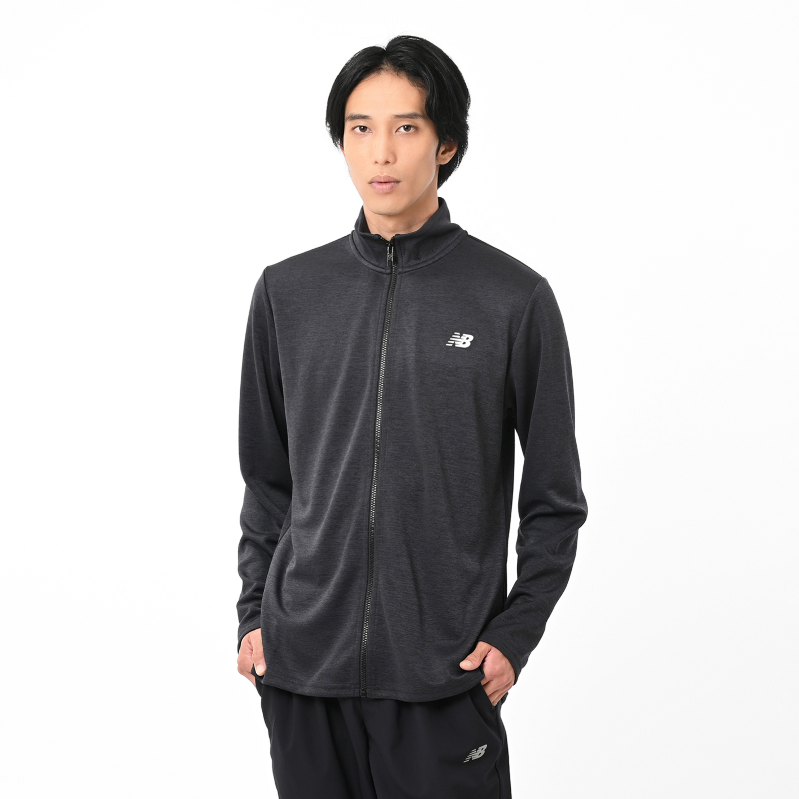 Image of New Balance New Balance Sport Knit Jacket Herren, schwarz, Grösse: L Herren, schwarz, Grösse: L