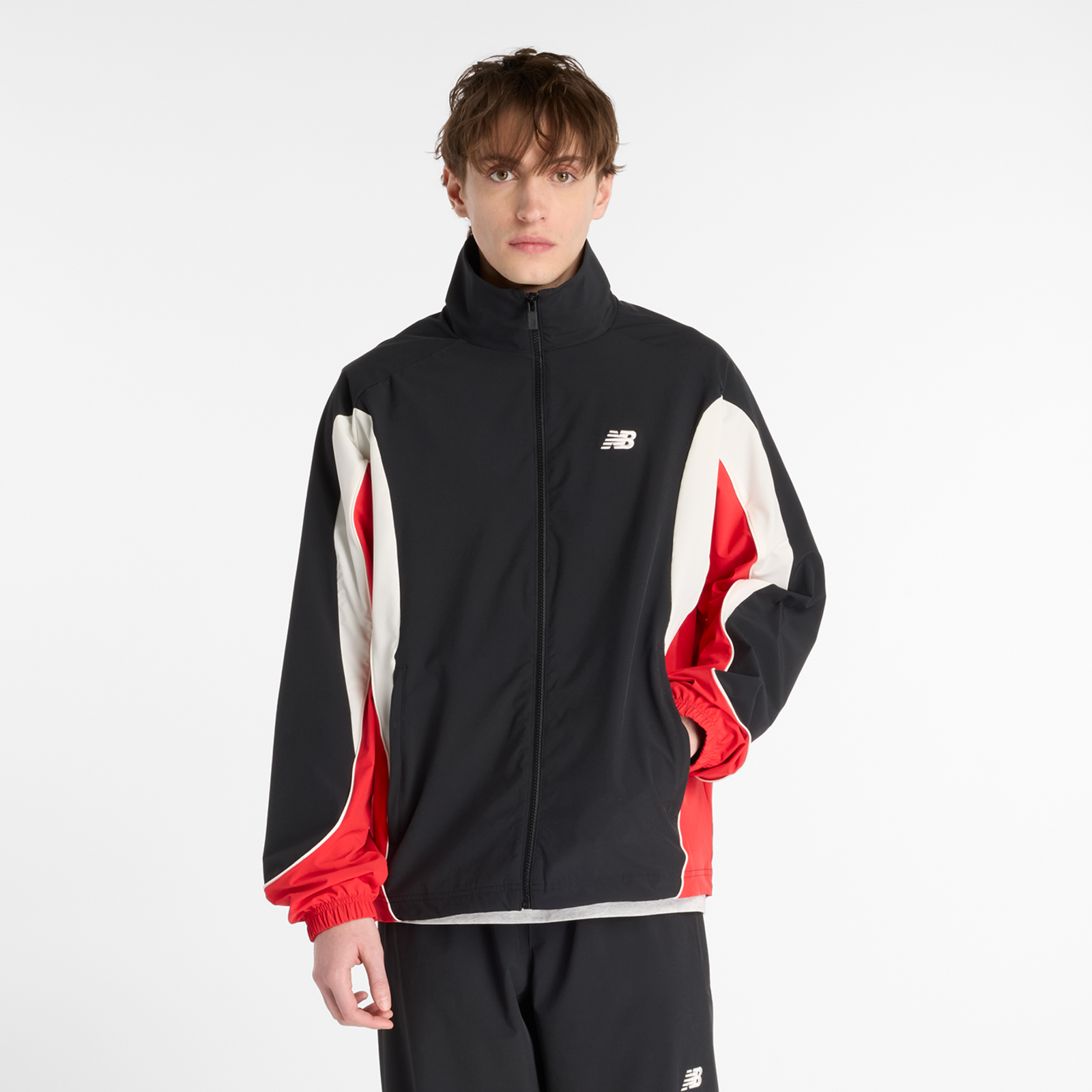 New Balance In Game Woven Track Jacket  Herren, black, Grösse: XL