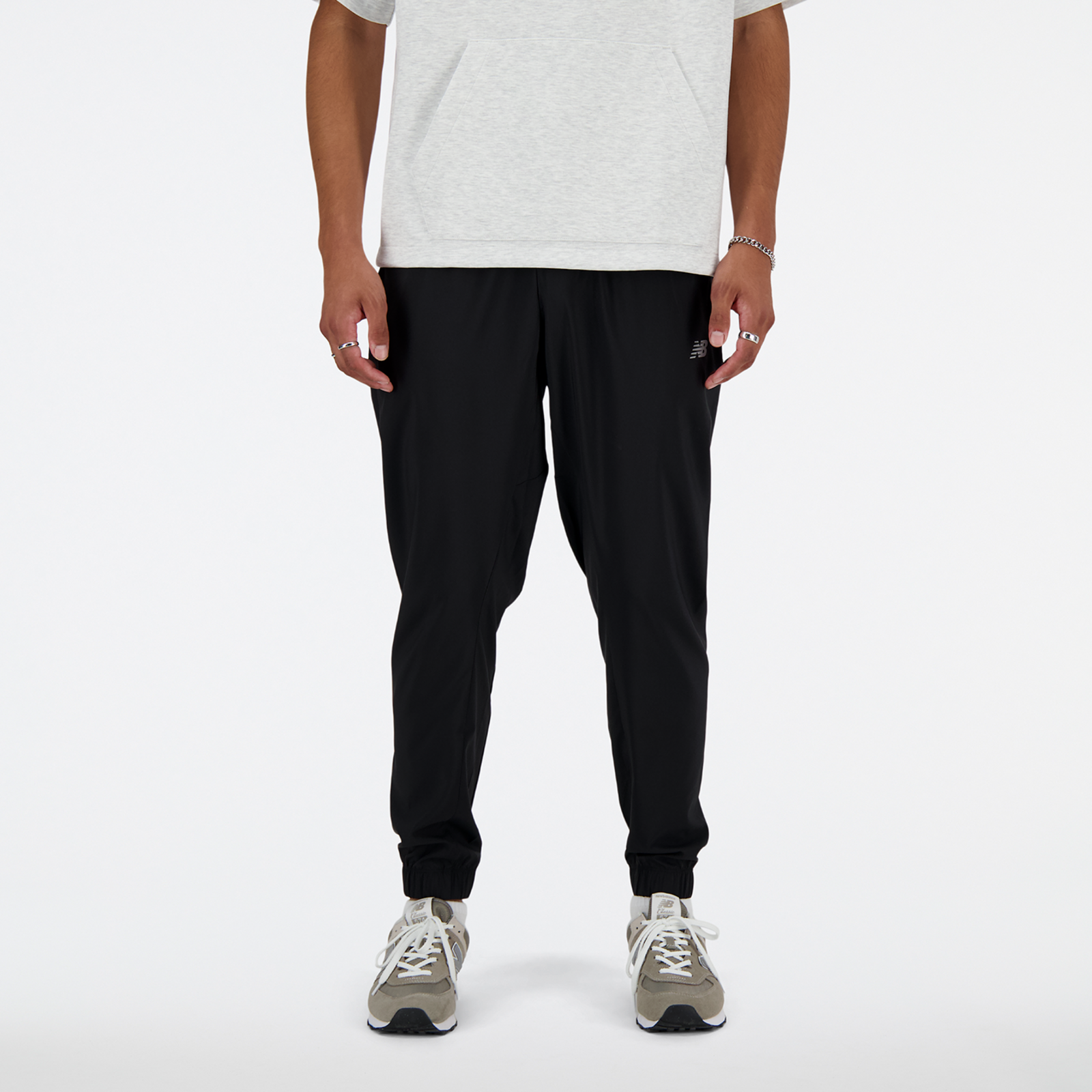 New Balance New Balance Active Woven Jogger Regular Fit Herren, black, Grösse: S