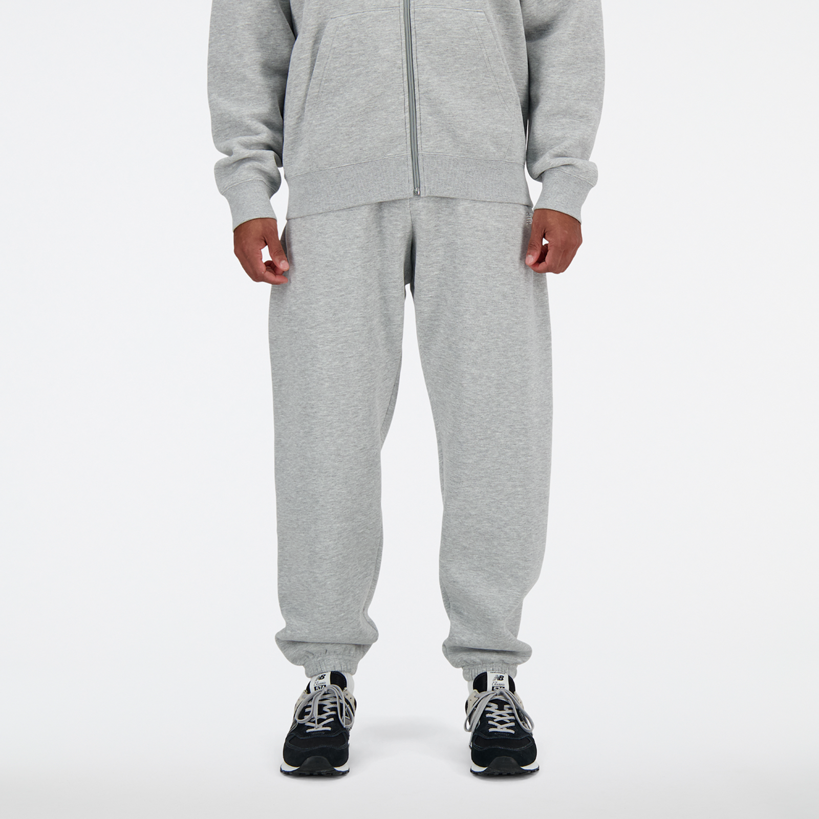 New Balance New Balance Fleece Jogger Relaxed Fit Herren, athletic grey, Grösse: L