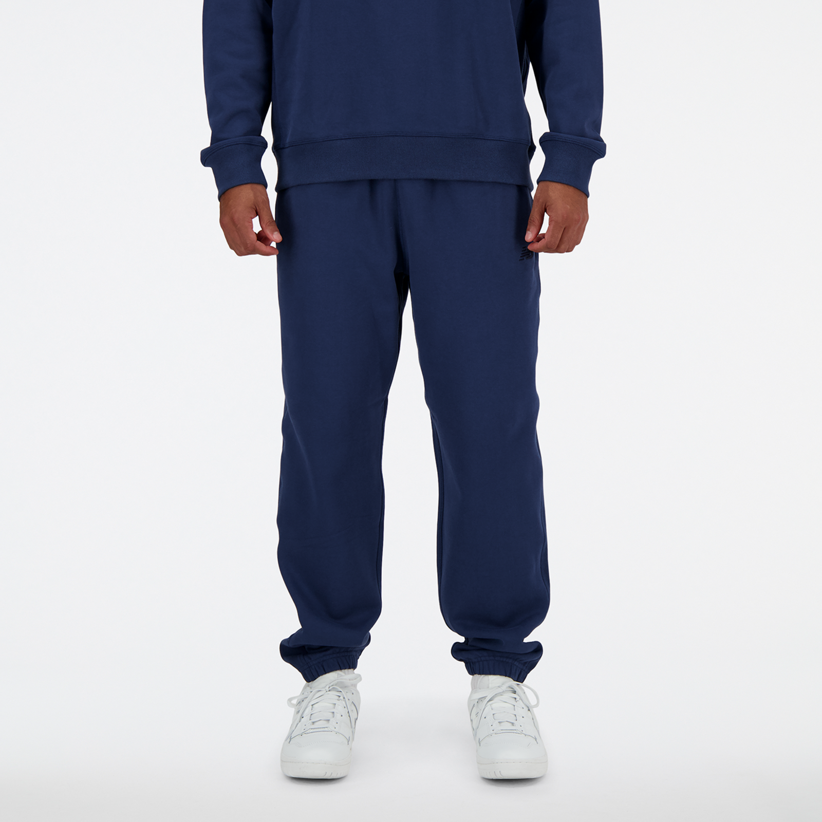 New Balance NB Athletics French Terry Jogger Relaxed Fit Herren, nb navy, Grösse: S