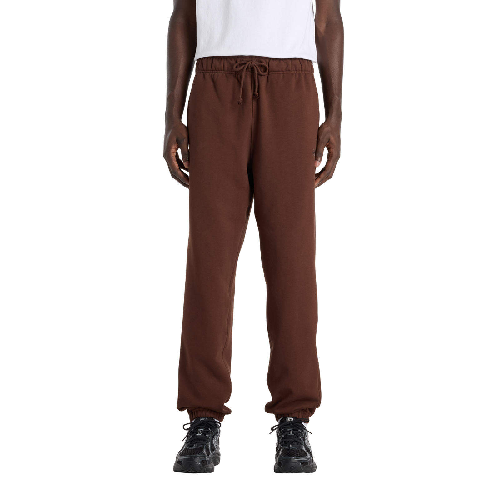 New Balance NB Athletics French Terry Jogger Relaxed Fit Herren, pumpernickel, Grösse: S