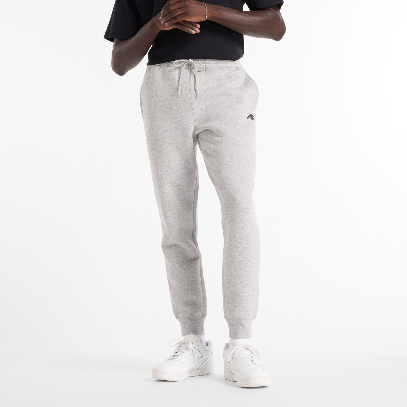 New Balance Sport Fleece Jogger Regular Fit Herren, grau, Grösse: S