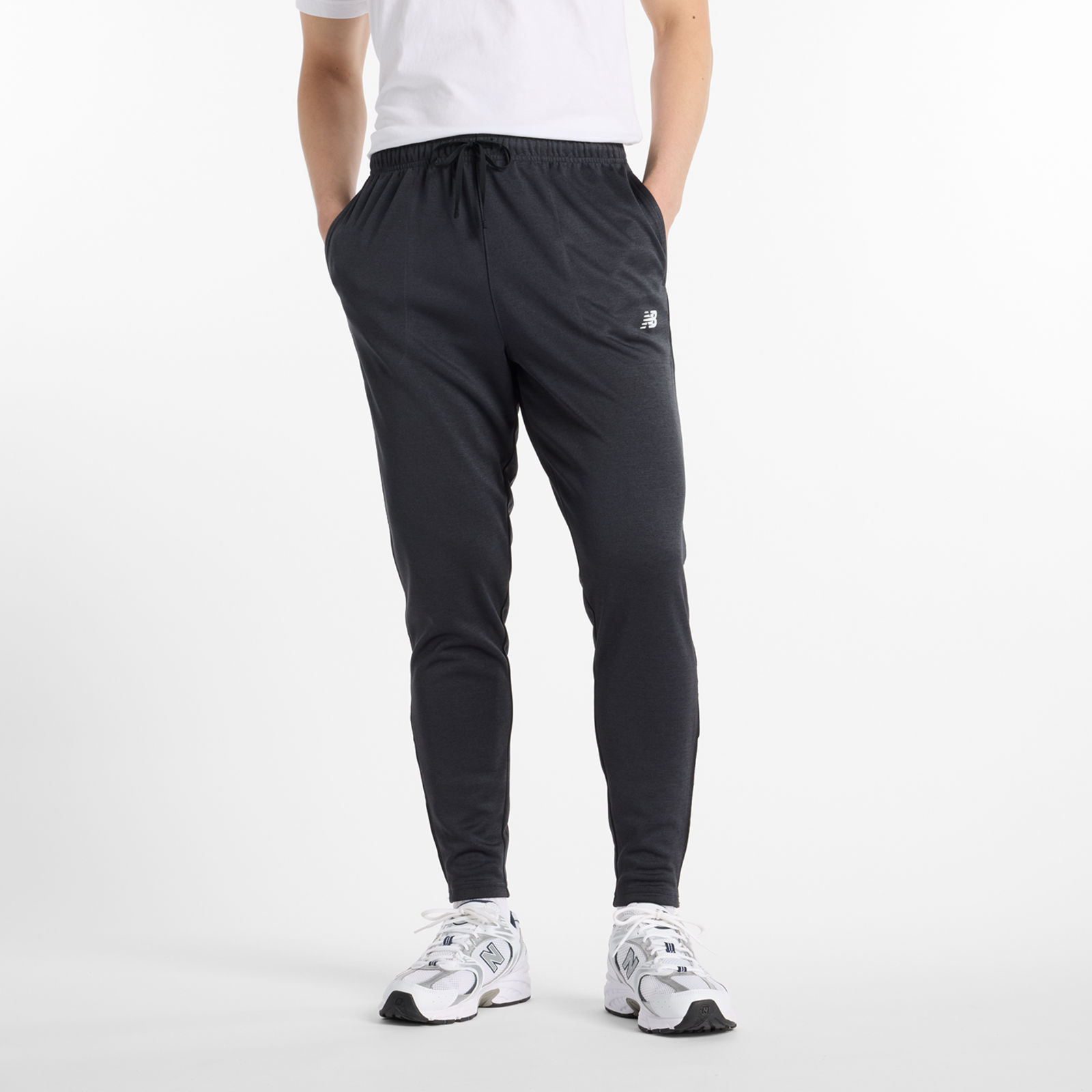 Image of New Balance New Balance Sport Knit Pant Herren, schwarz, Grösse: L Regular Fit Herren, schwarz, Grösse: L