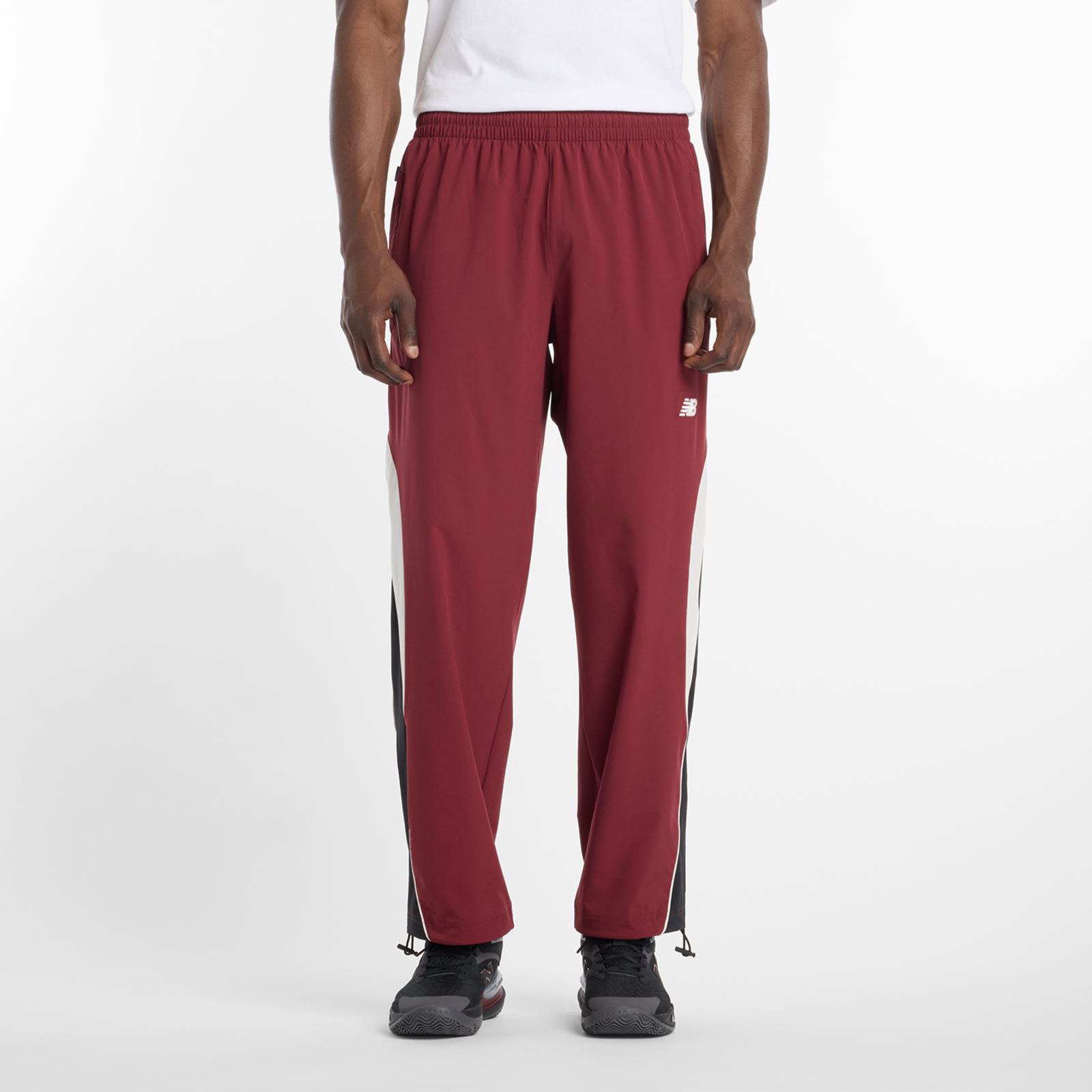 New Balance In Game Woven Track Pant  Herren, monarch burgundy, Grösse: M