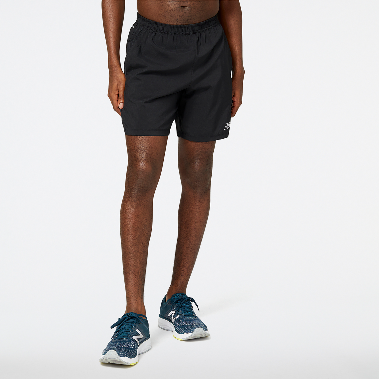 Image of New Balance New Balance Accelerate 7 Inch Short Herren, schwarz, Grösse: L Athletic Fit Herren, schwarz, Grösse: L
