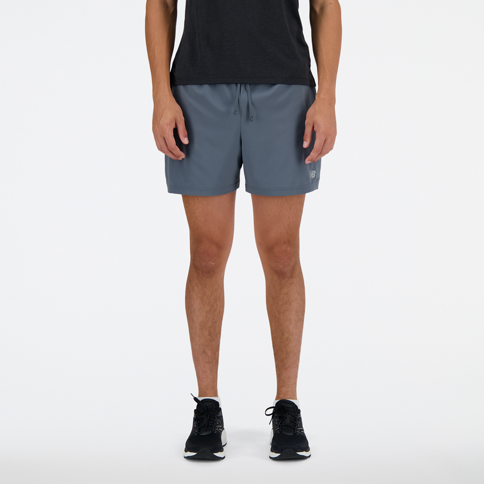 New Balance Sports Essentials Short 5 Inch Brief Regular Fit Herren, graphite, Grösse: XXL