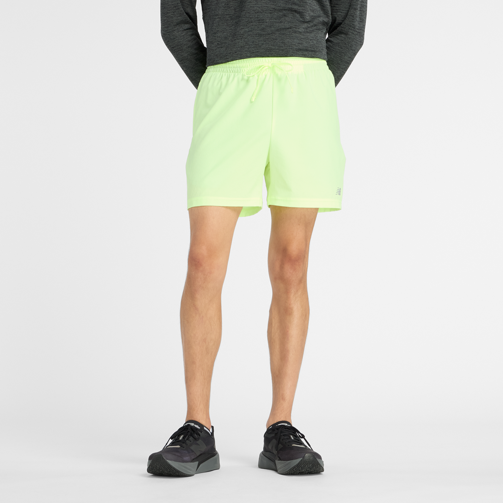 New Balance Sports Essentials Short 5 Inch Brief Regular Fit Herren, afterglow, Grösse: M