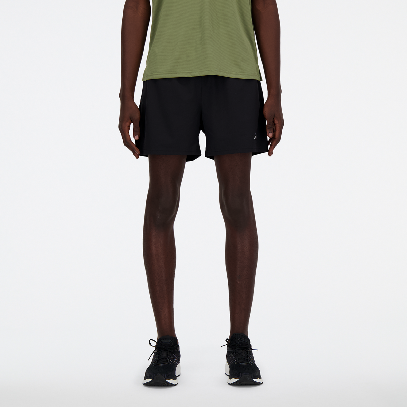 New Balance New Balance Short 5 Inch Lined Regular Fit Herren, black, Grösse: XXL