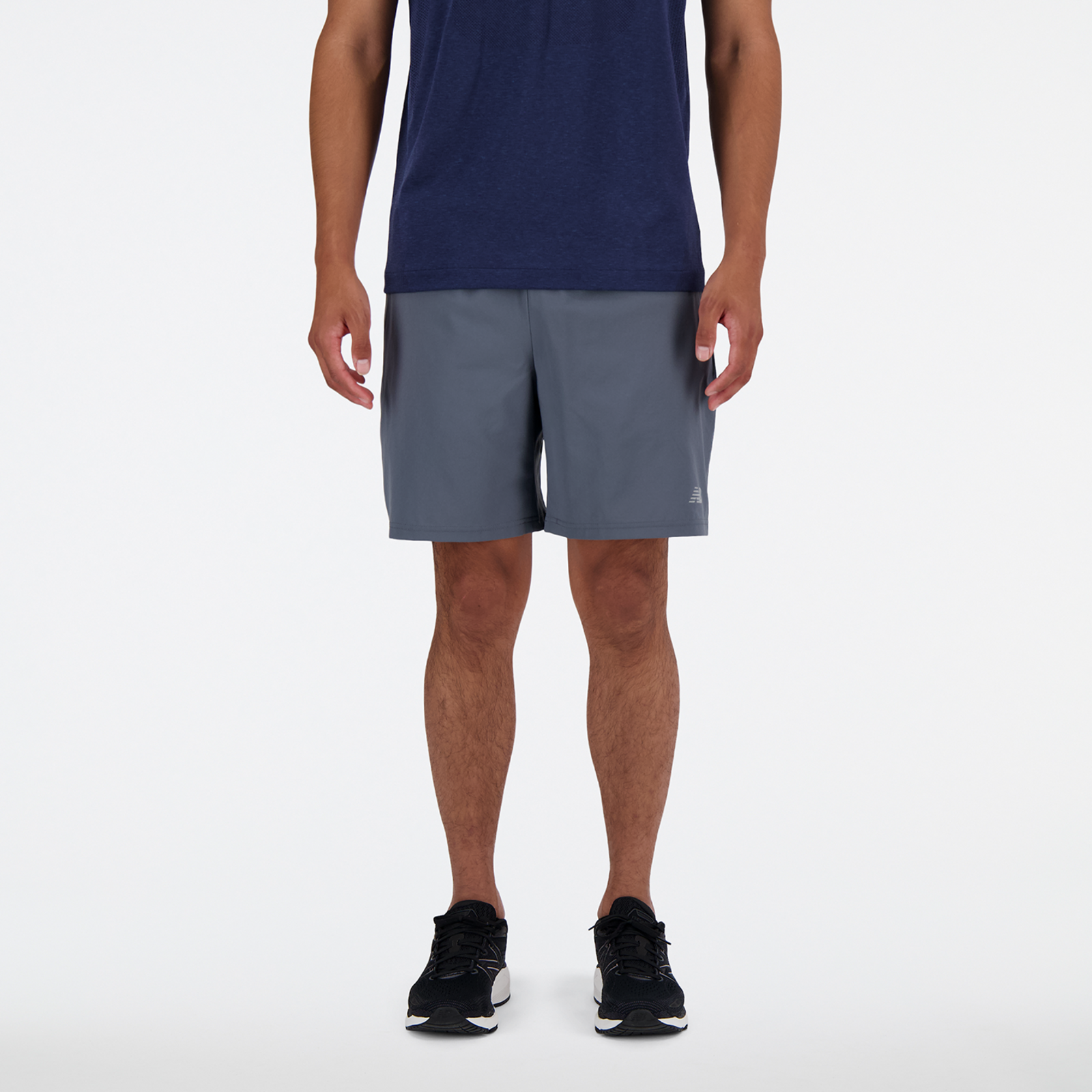 New Balance Sport Essentials Short 7 Inch Brief Regular Fit Herren, graphite, Grösse: S