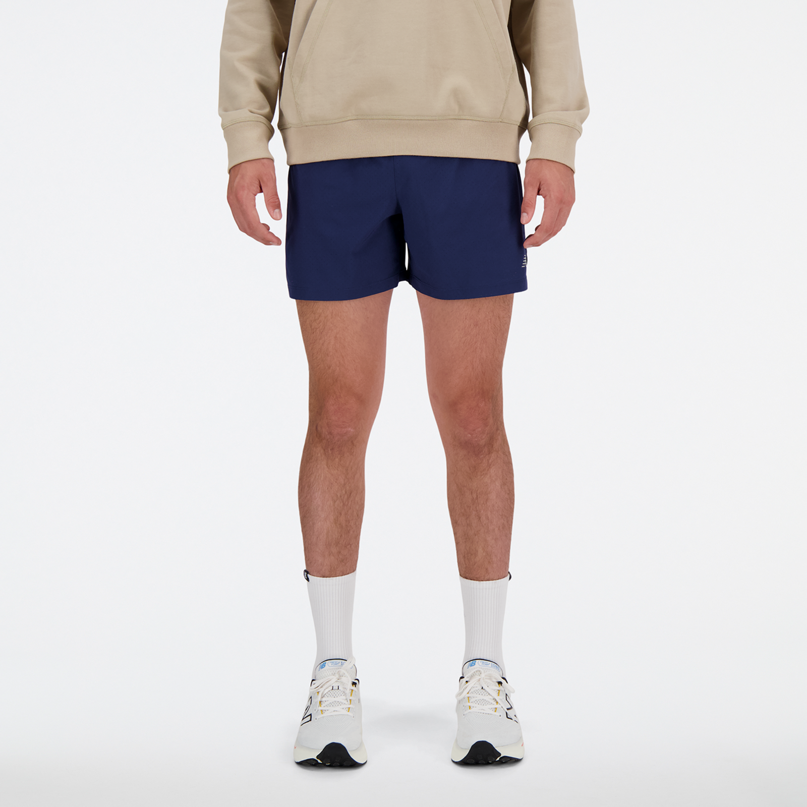 New Balance RC Seamless Short 5 Inch Regular Fit Herren, nb navy, Grösse: S