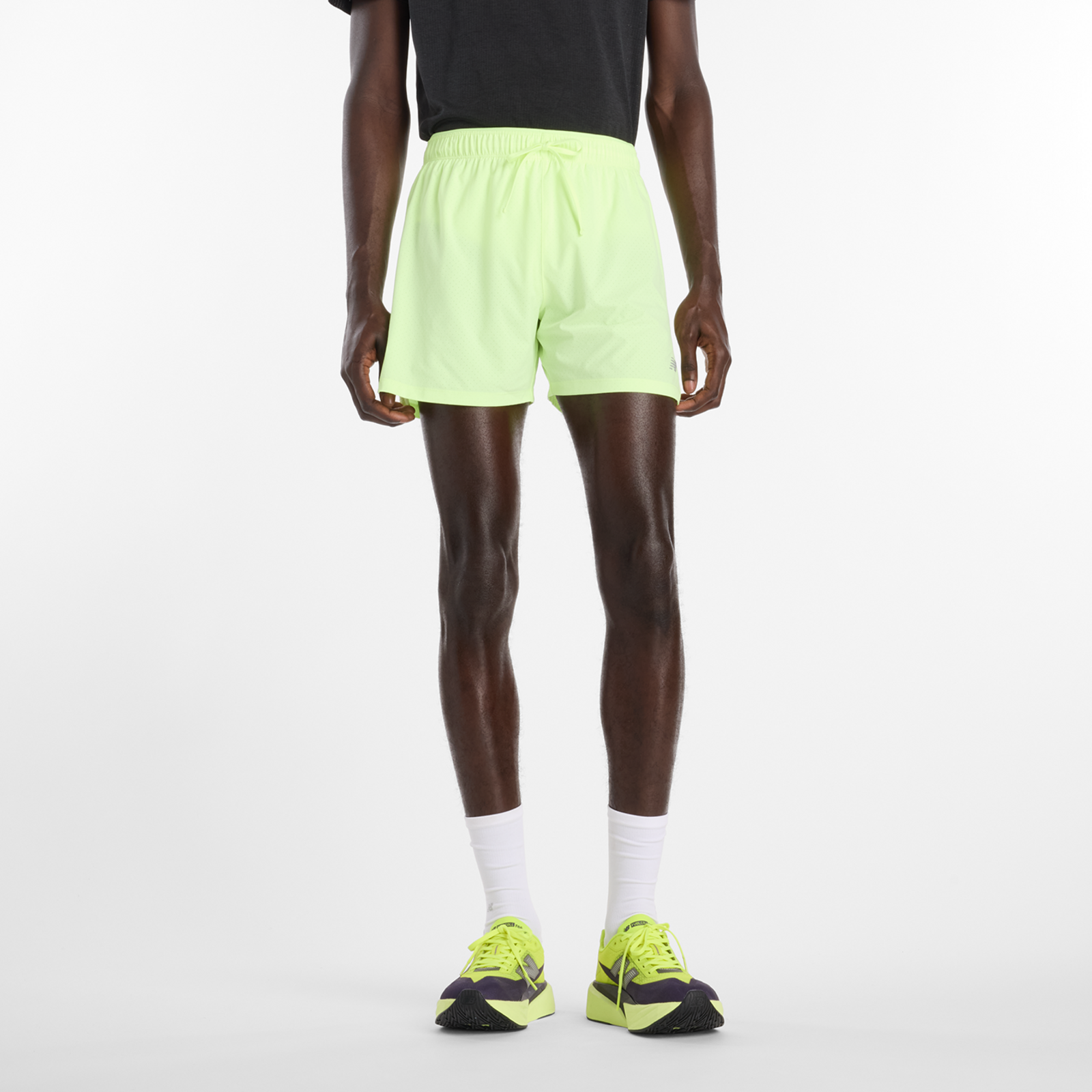New Balance RC Seamless Short 5 Inch Regular Fit Herren, afterglow, Grösse: XXL