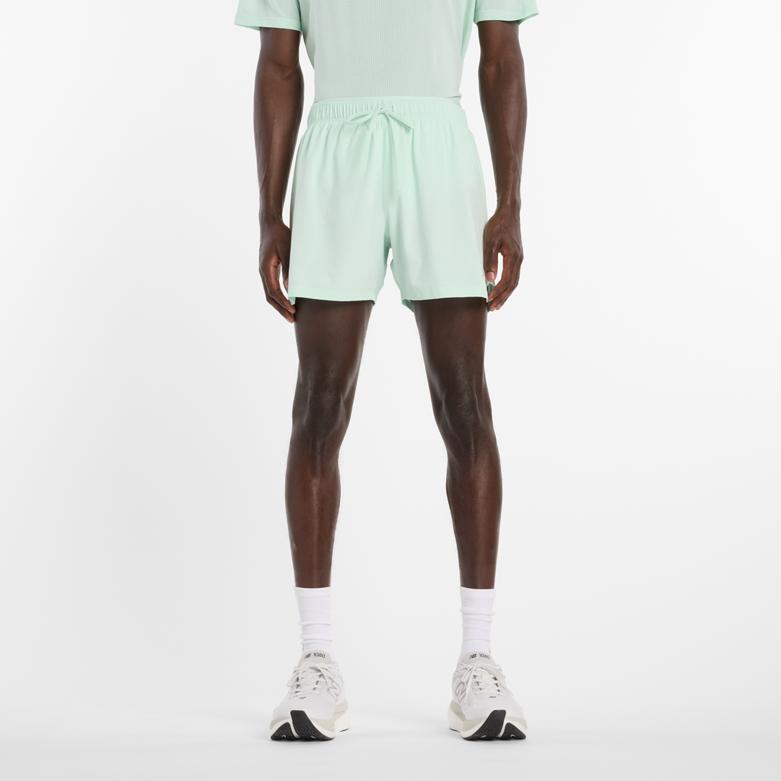 New Balance RC Seamless Short 5 Inch Regular Fit Herren, cosmic jade, Grösse: XXL