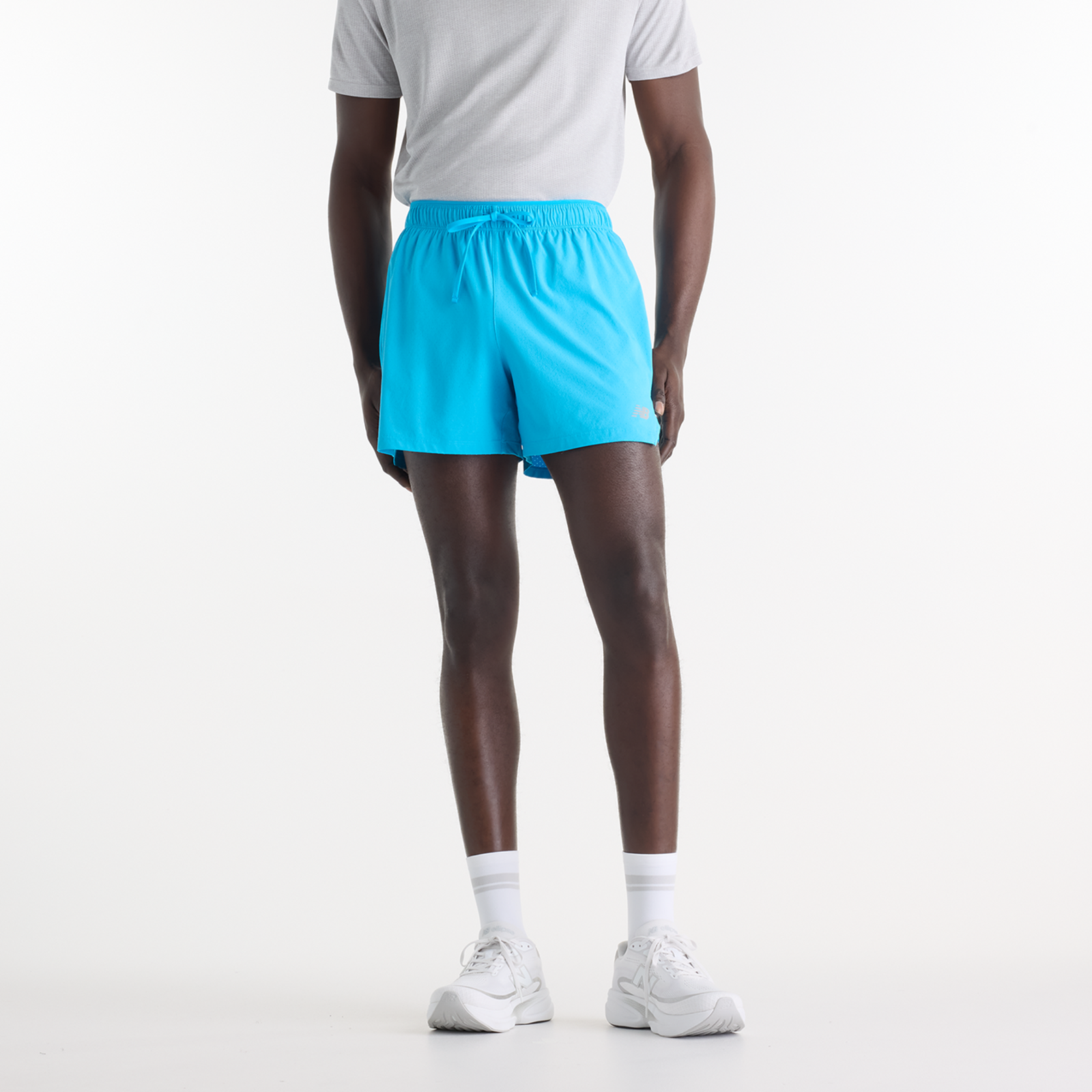 New Balance New Balance RC Seamless Short 5 Inch Herren, blau, Grösse: XL Regular Fit Herren, blau, Grösse: XL