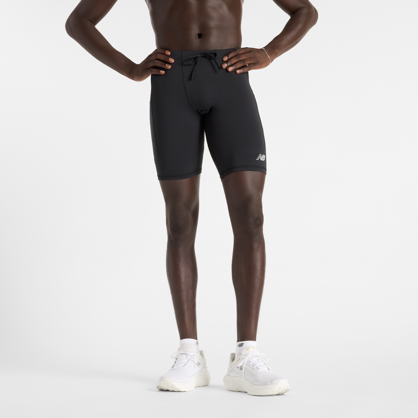 New Balance RC Pocket Half Tight 9"  Herren, black, Grösse: XL
