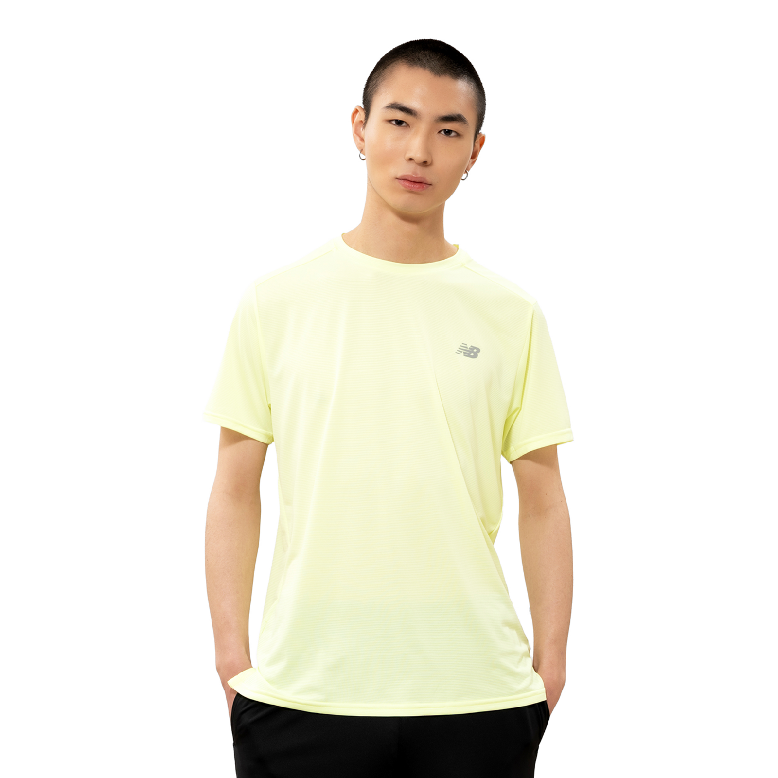 New Balance Sport Essentials Run T-Shirt Regular Fit Herren, afterglow, Grösse: XXL