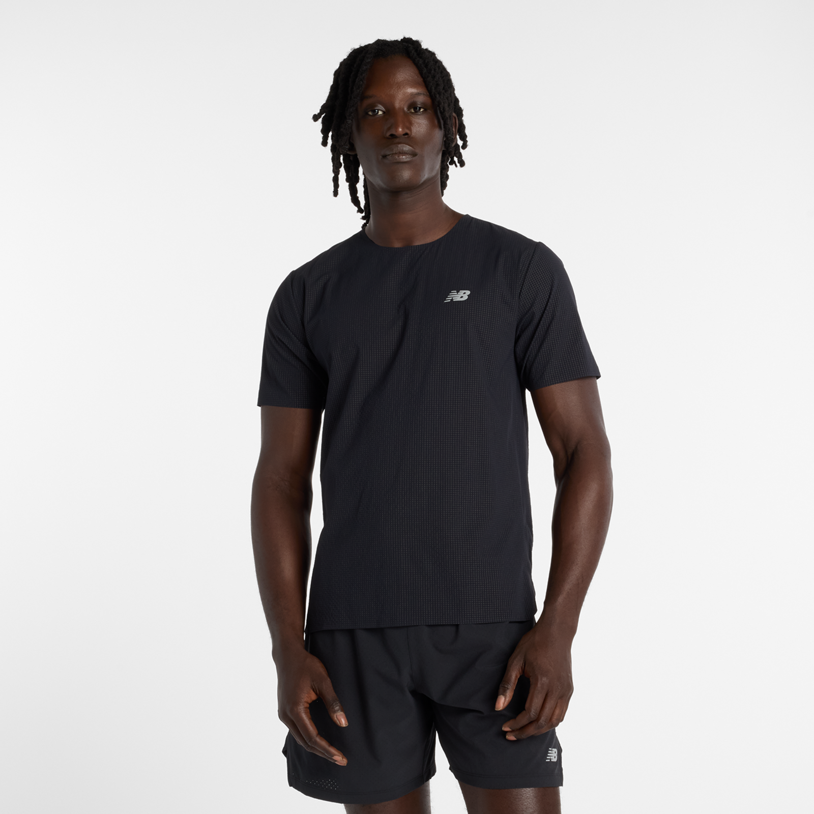 New Balance Race Day Ultra Light T-Shirt Regular Fit Herren, schwarz, Grösse: S