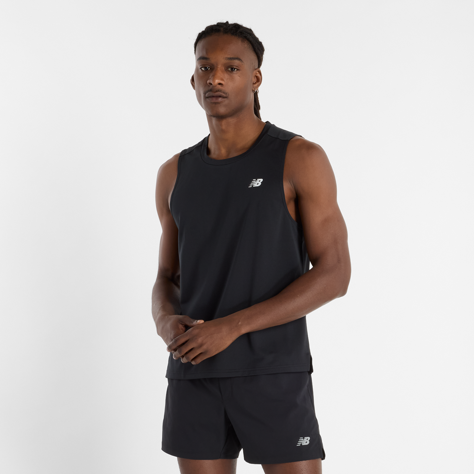 New Balance Sport Tank  Herren, schwarz, Grösse: S