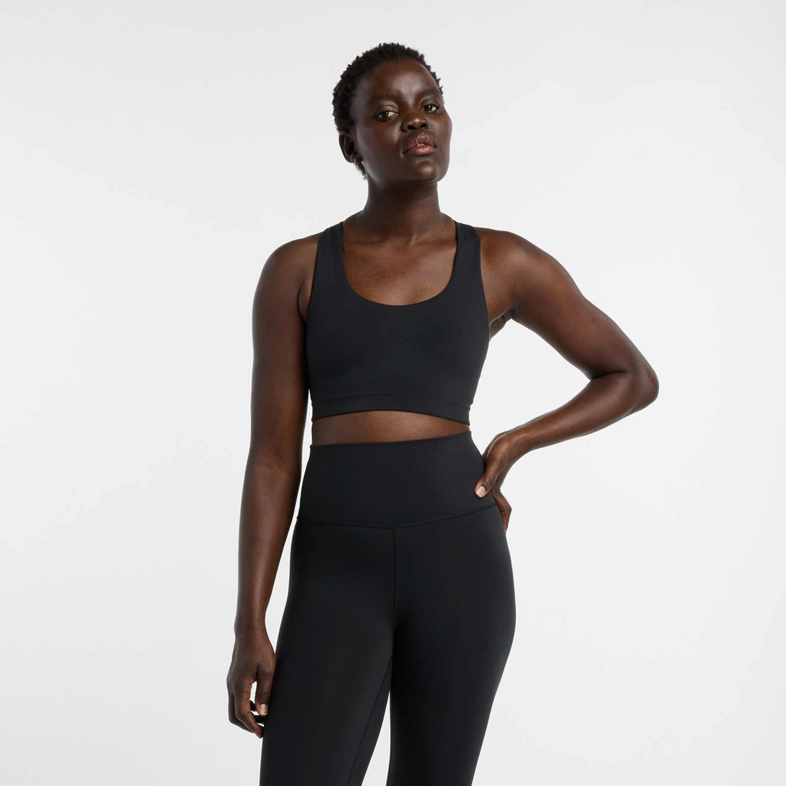 New Balance W NB Define Train Bra Fitted Damen, schwarz, Grösse: XS