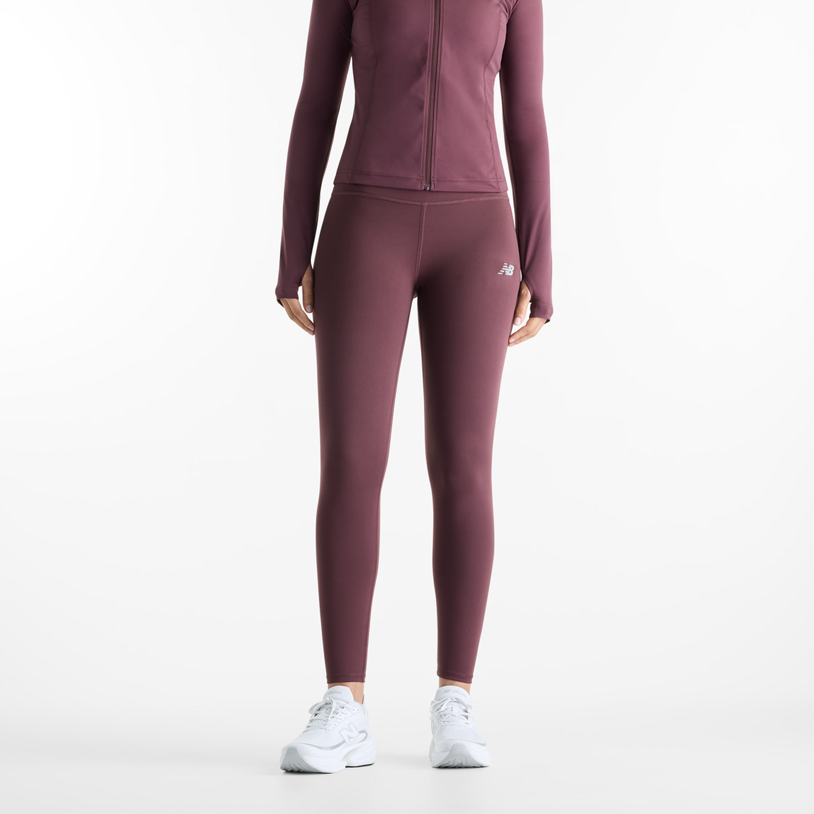 New Balance New Balance W NB Harmony High Rise Legging 25" Damen, rot, Grösse: XL Fitted Damen, rot, Grösse: XL