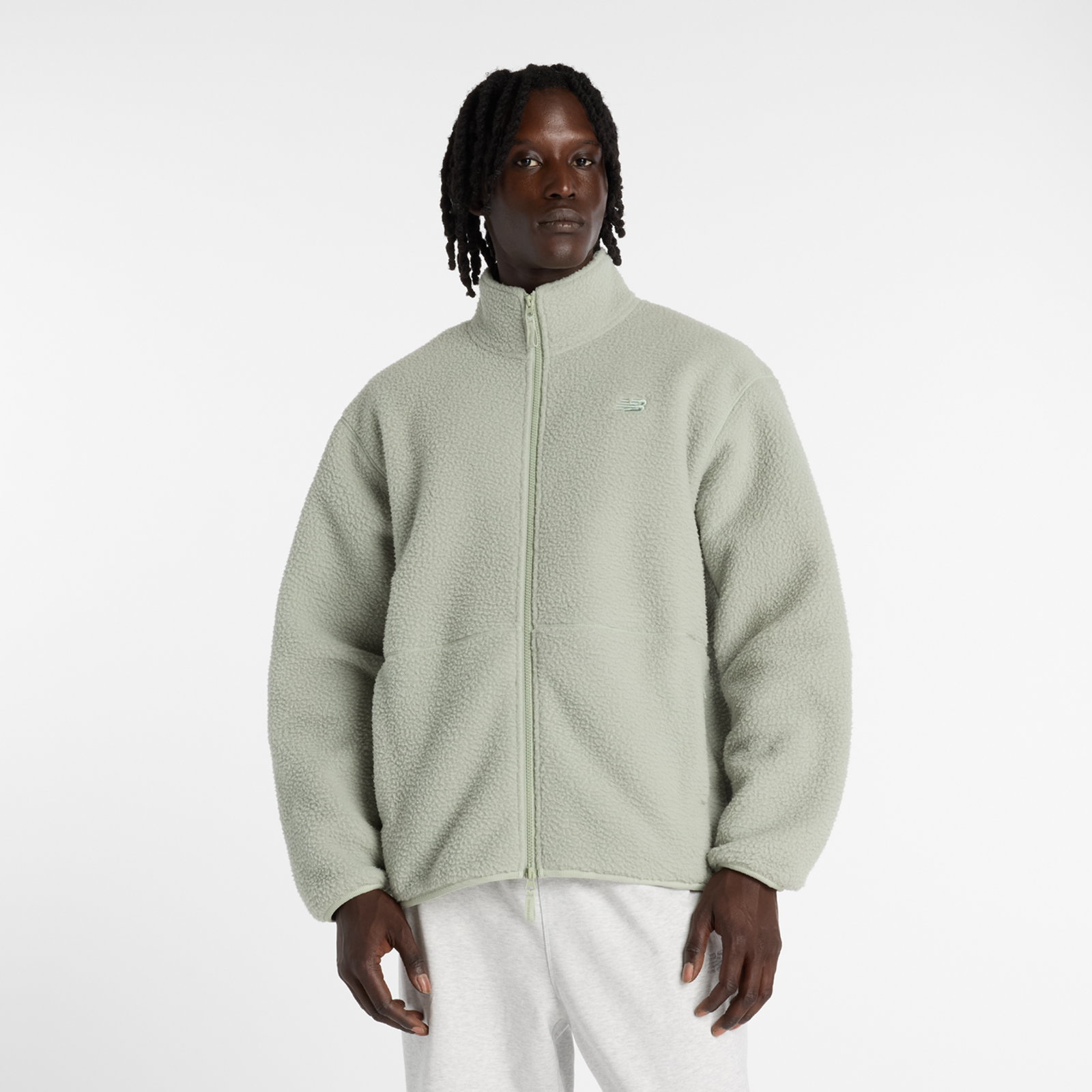 New Balance High Pile Jacket  Herren, garter snake, Grösse: S