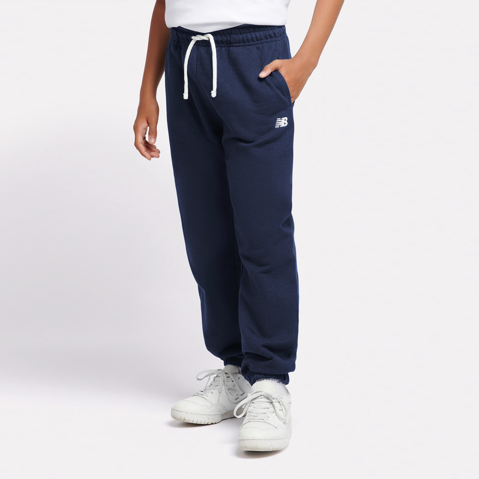 New Balance B New Balance French Terry Small Logo Jogger  Jungen, nb navy, Grösse: 9-10 Years